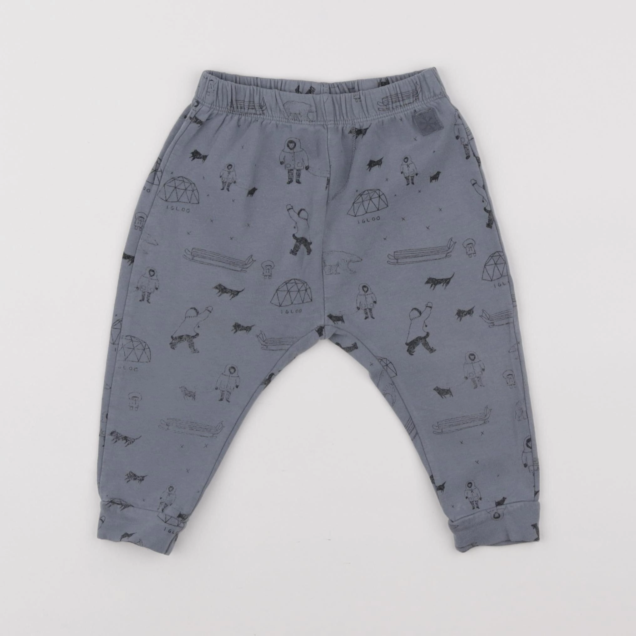 Zara - pantalon bleu - 18/24 mois