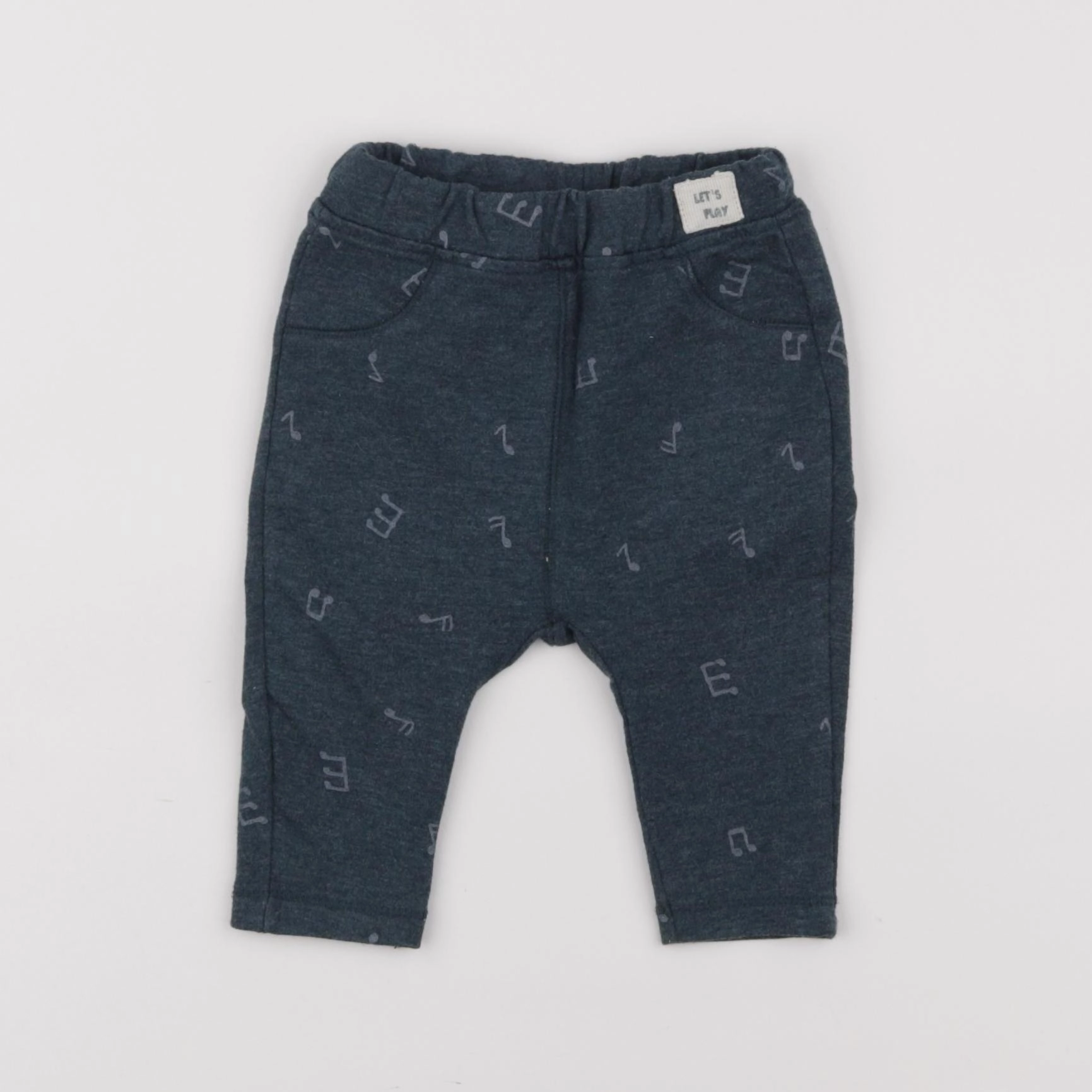 Zara - sarouel gris - 3/6 mois
