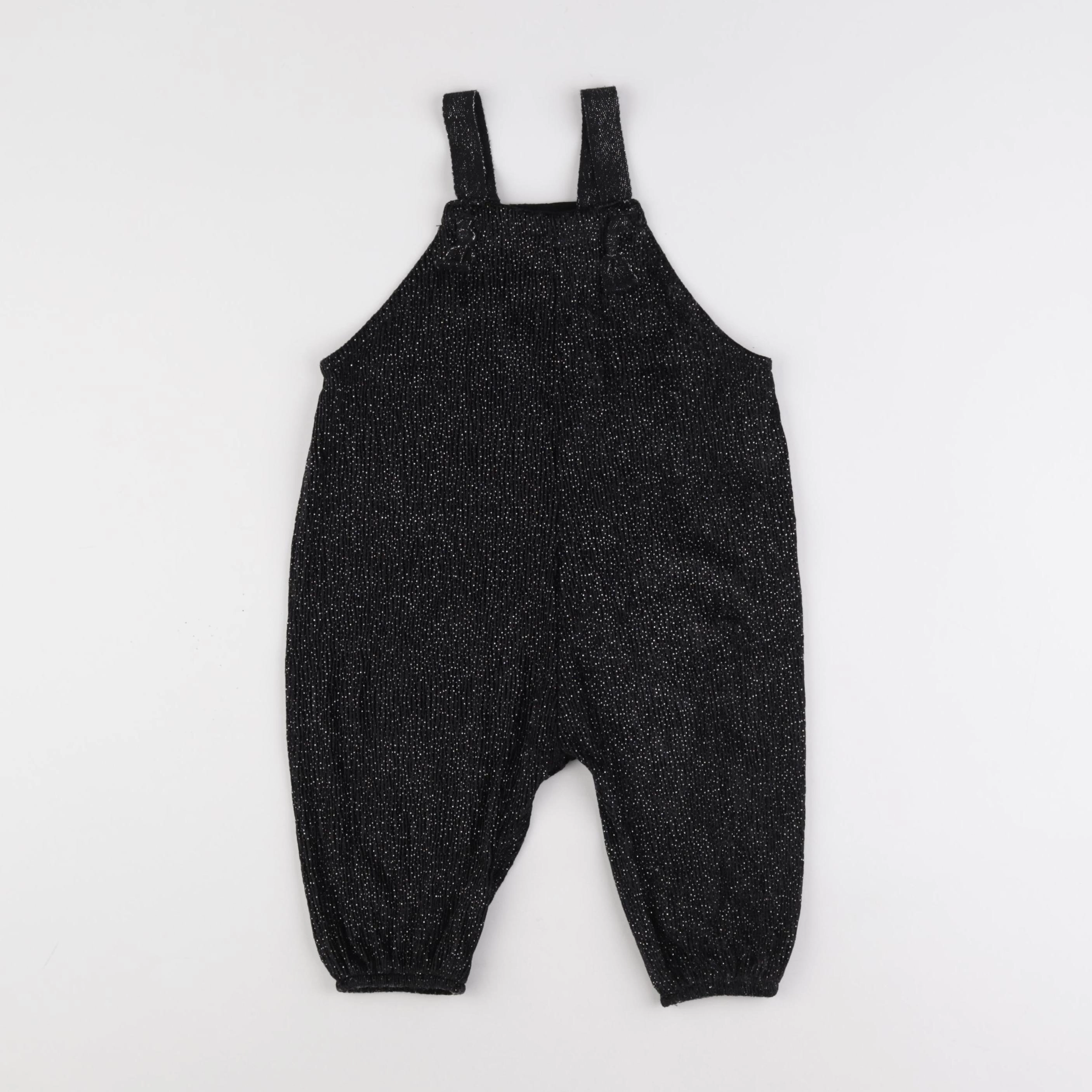 Zara - combinaison noir, argent - 12/18 mois