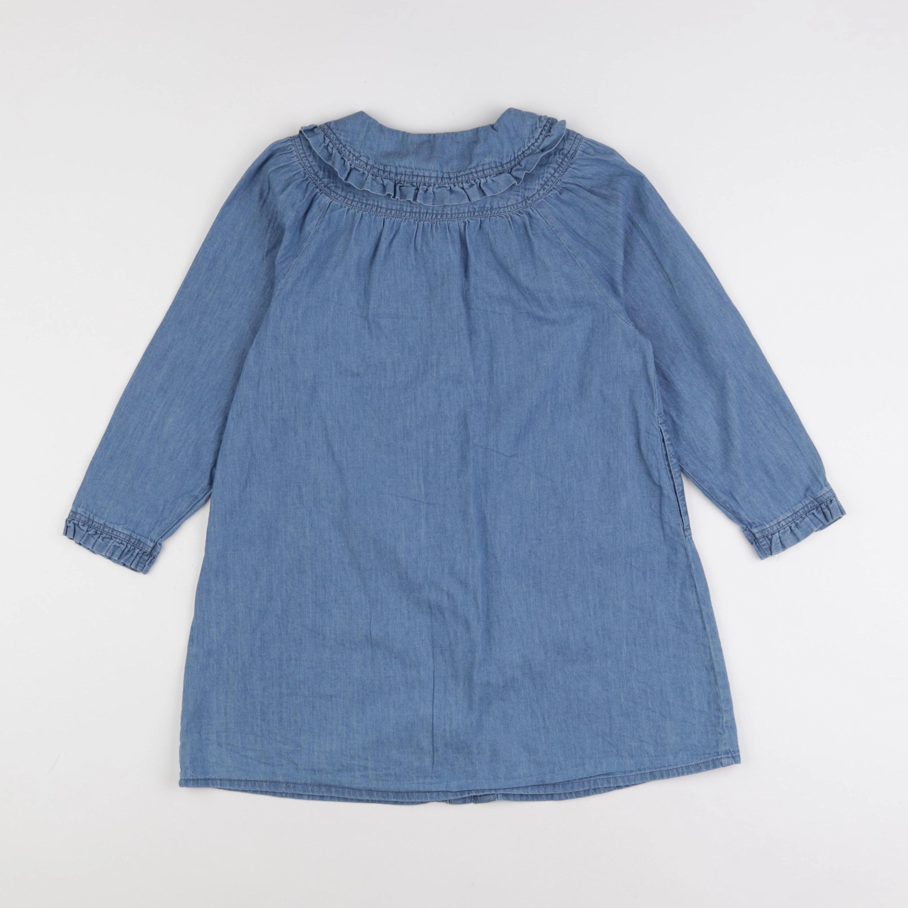 Cyrillus - robe bleu - 8 ans