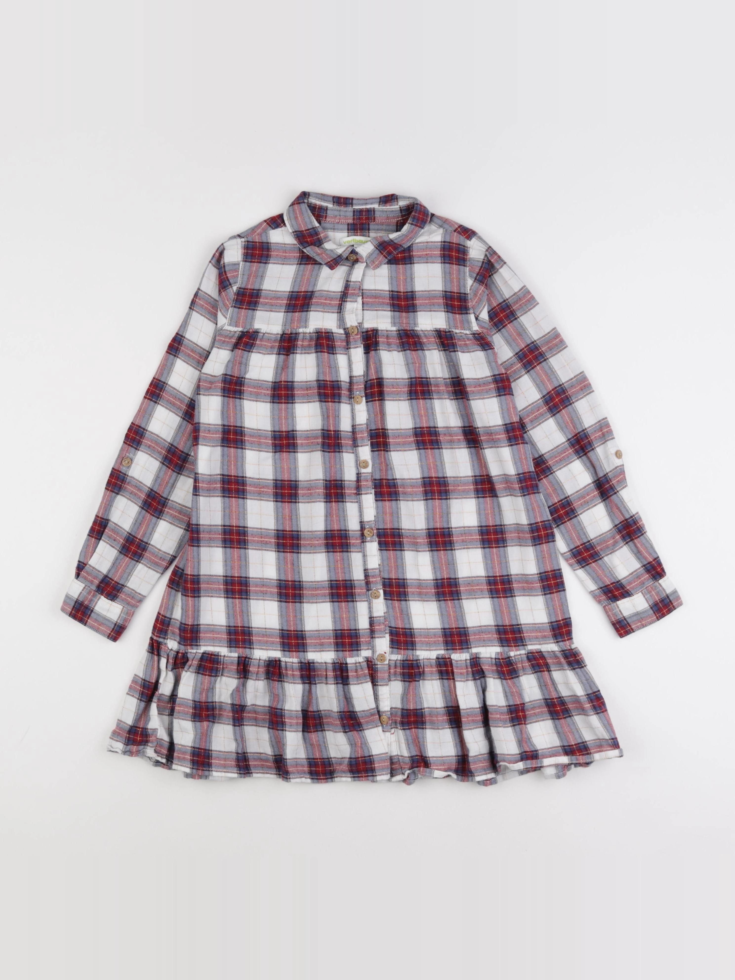Vertbaudet - robe multicolore - 8 ans
