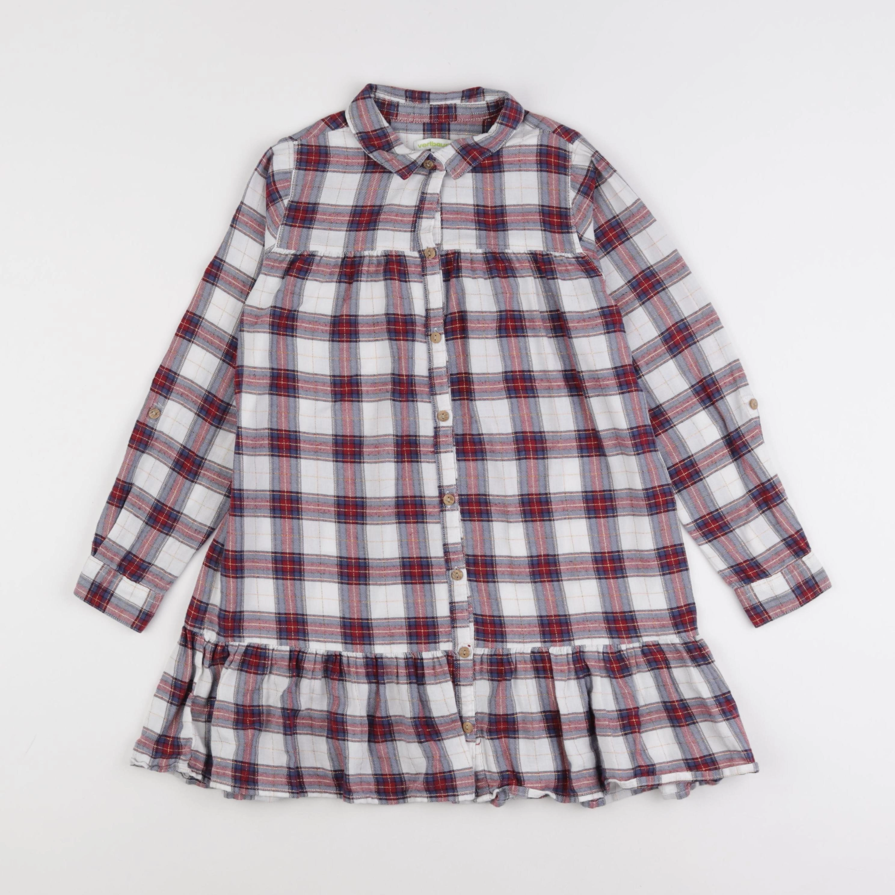 Vertbaudet - robe multicolore - 8 ans