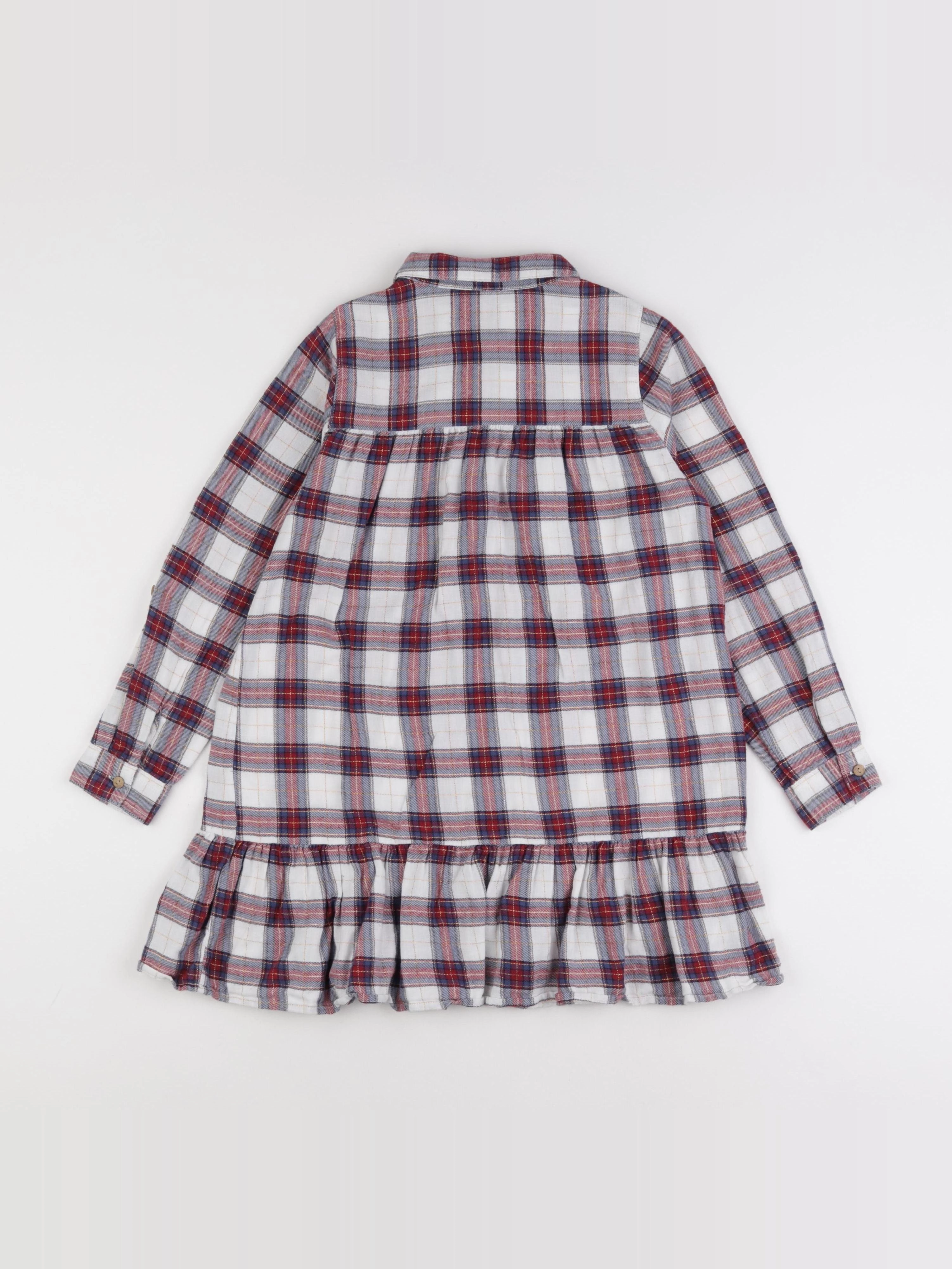 Vertbaudet - robe multicolore - 8 ans