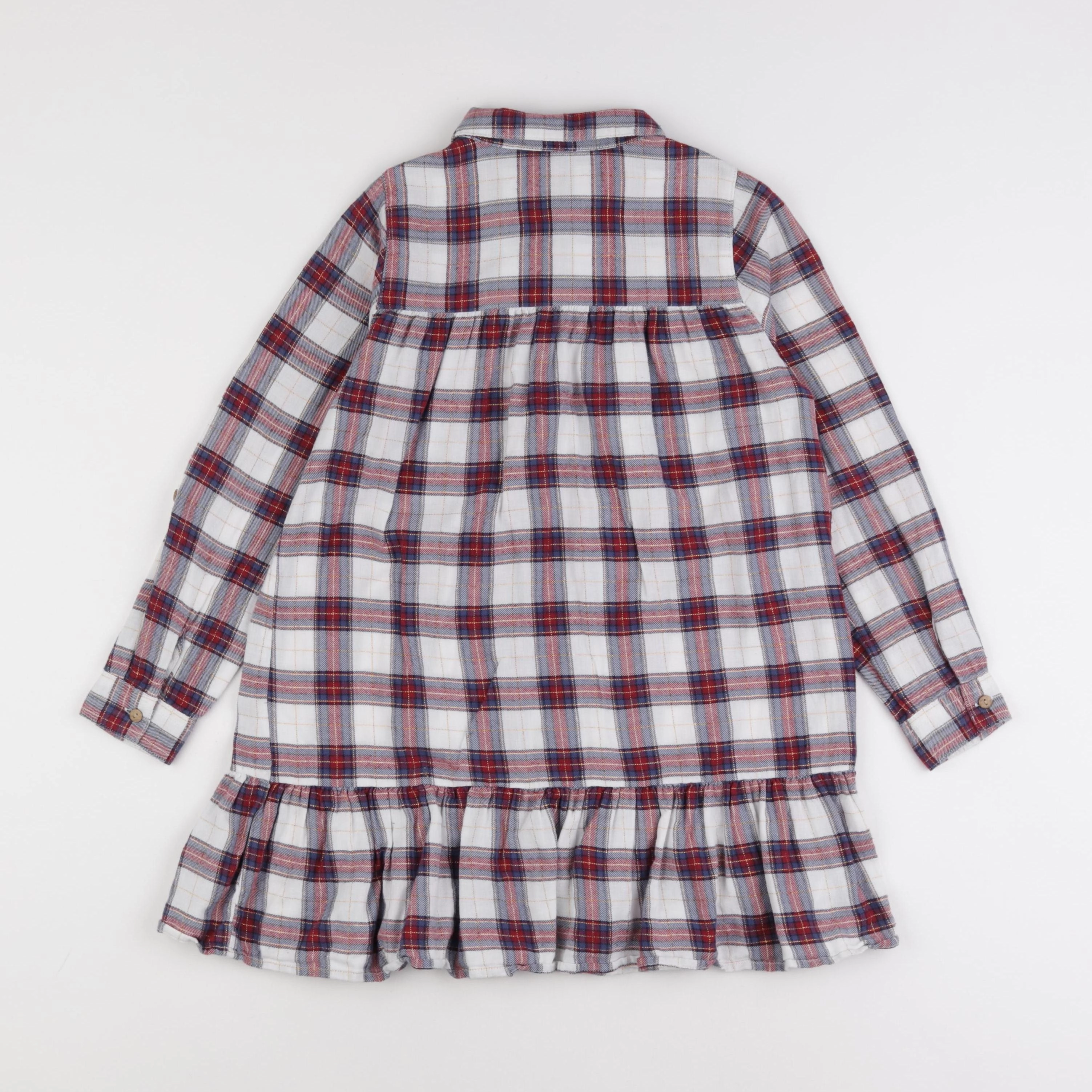 Vertbaudet - robe multicolore - 8 ans