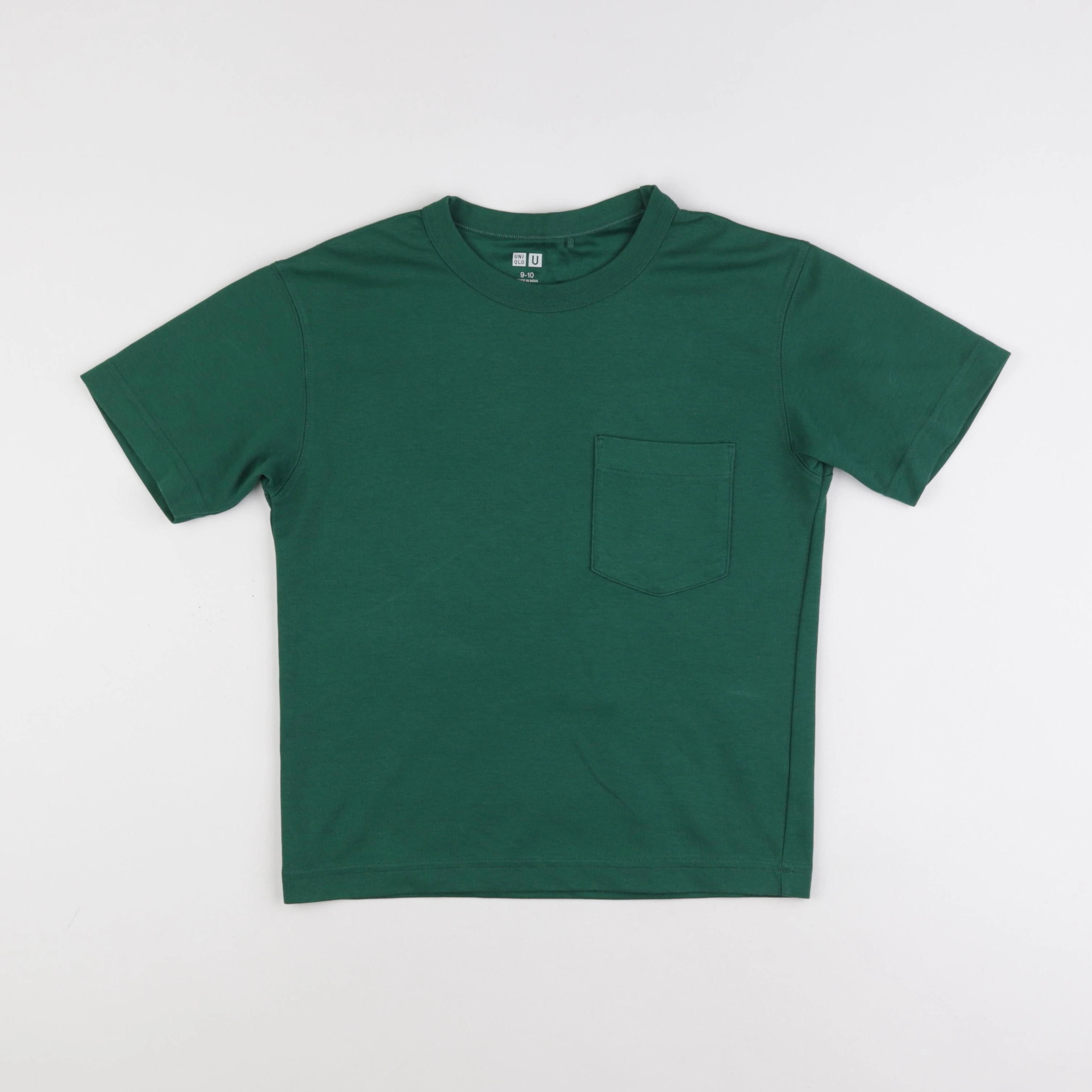 Uniqlo - tee-shirt vert - 9/10 ans
