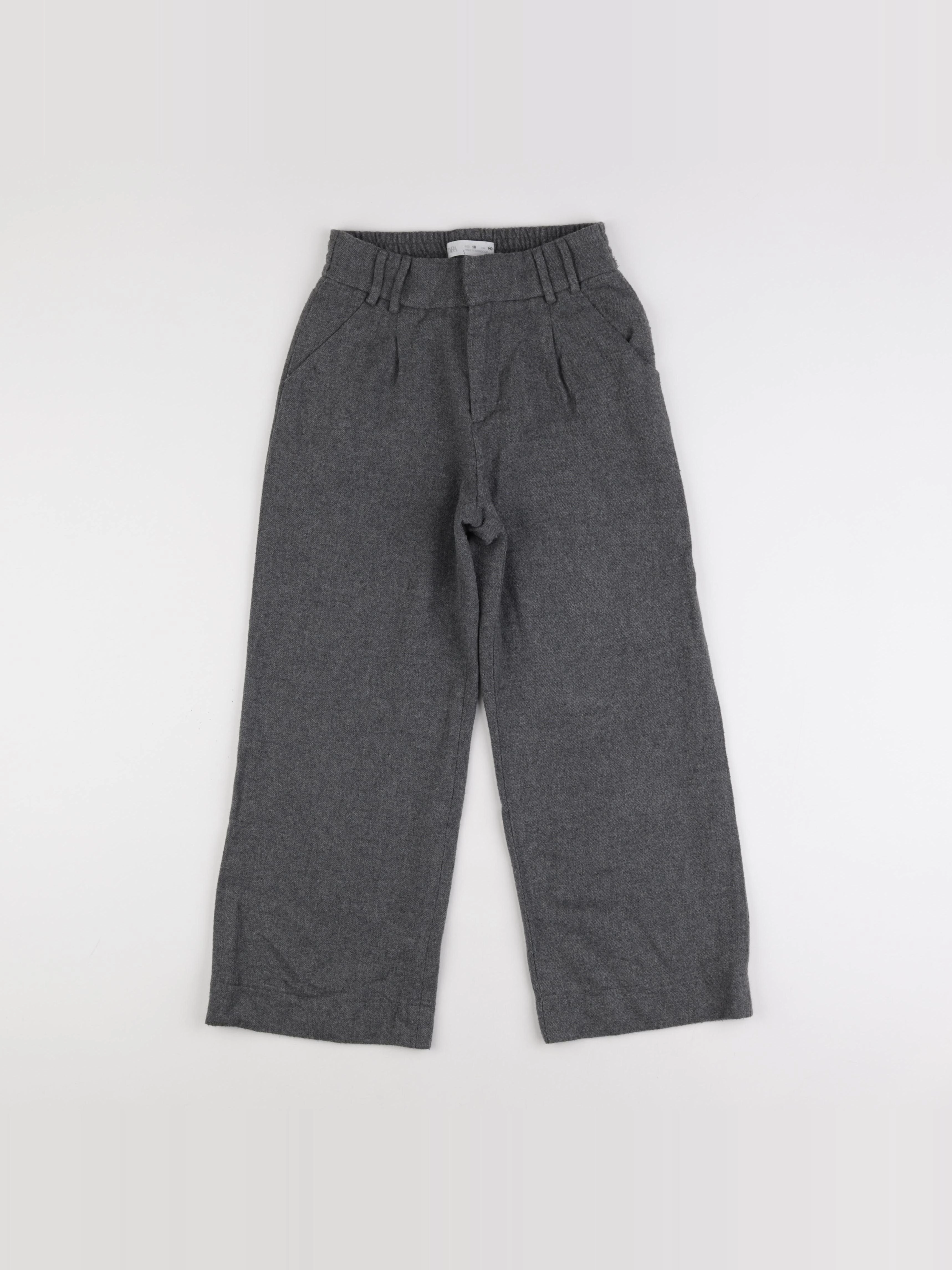 Zara - pantalon gris - 10 ans