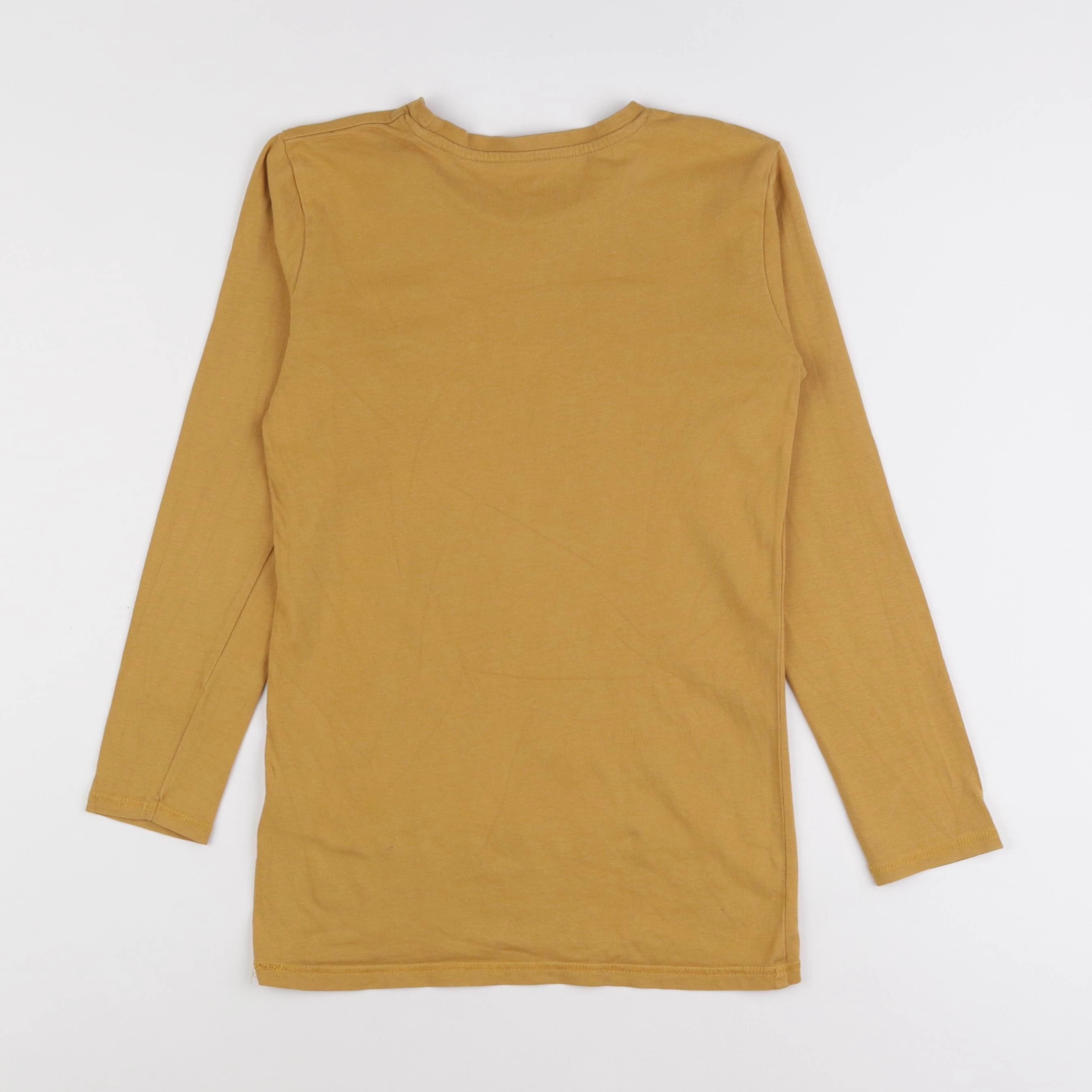 Vertbaudet - tee-shirt jaune - 10 ans