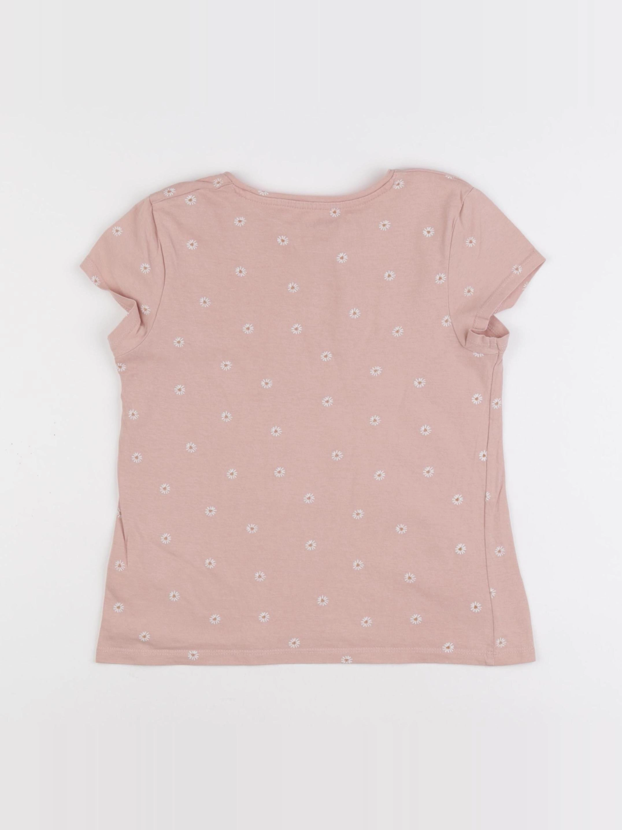 Vertbaudet - tee-shirt rose - 10 ans