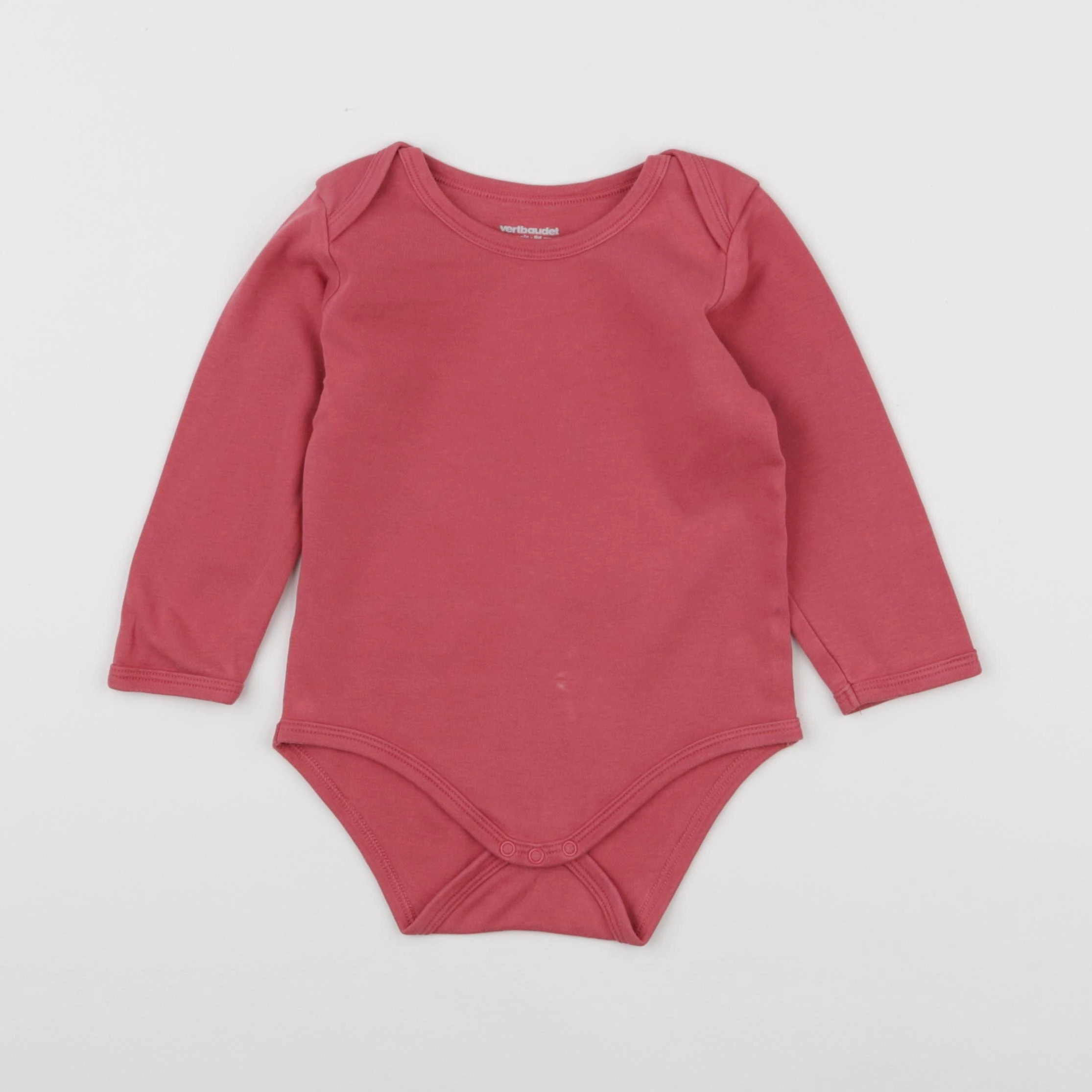 Vertbaudet - body rose - 24 mois