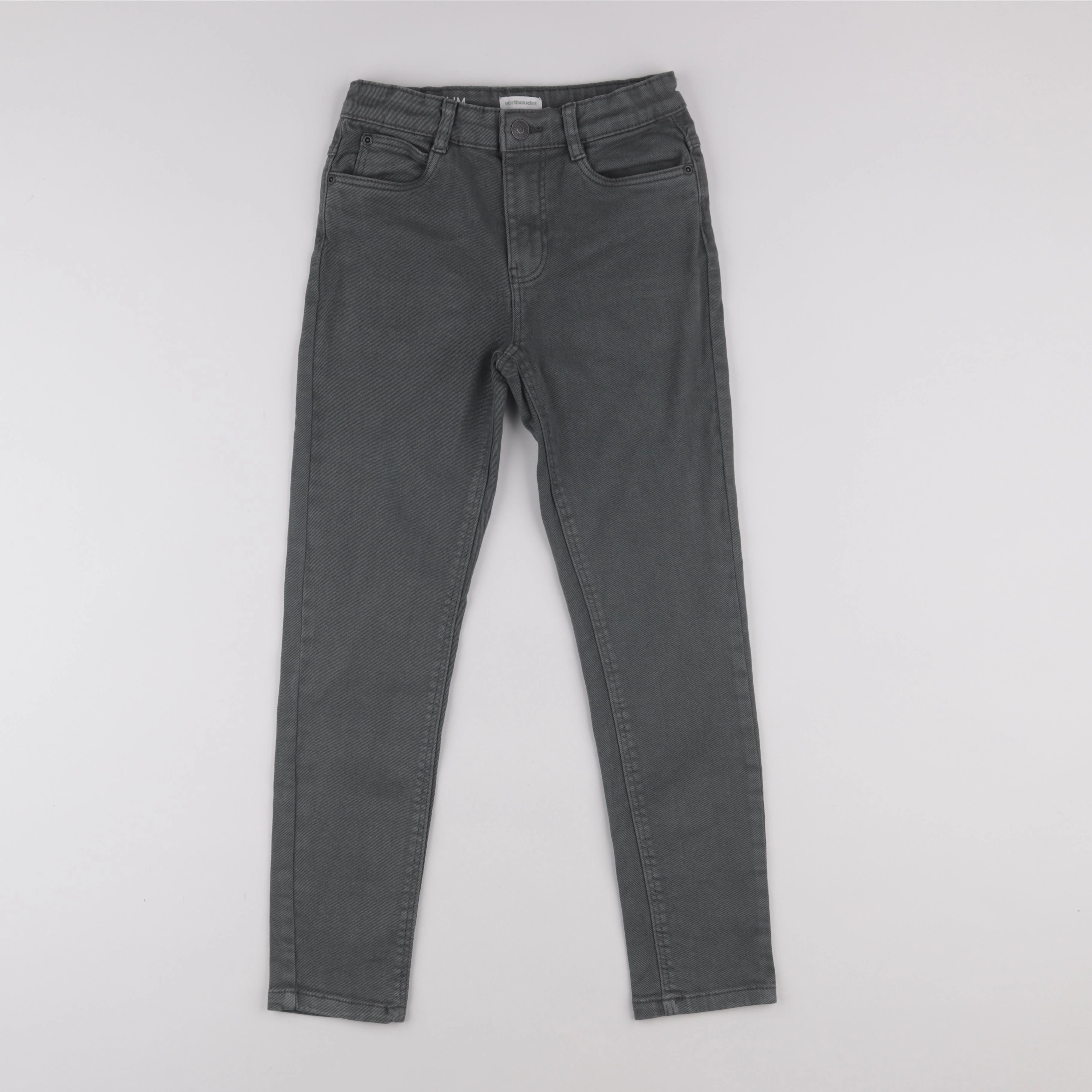Vertbaudet - jean gris - 9 ans