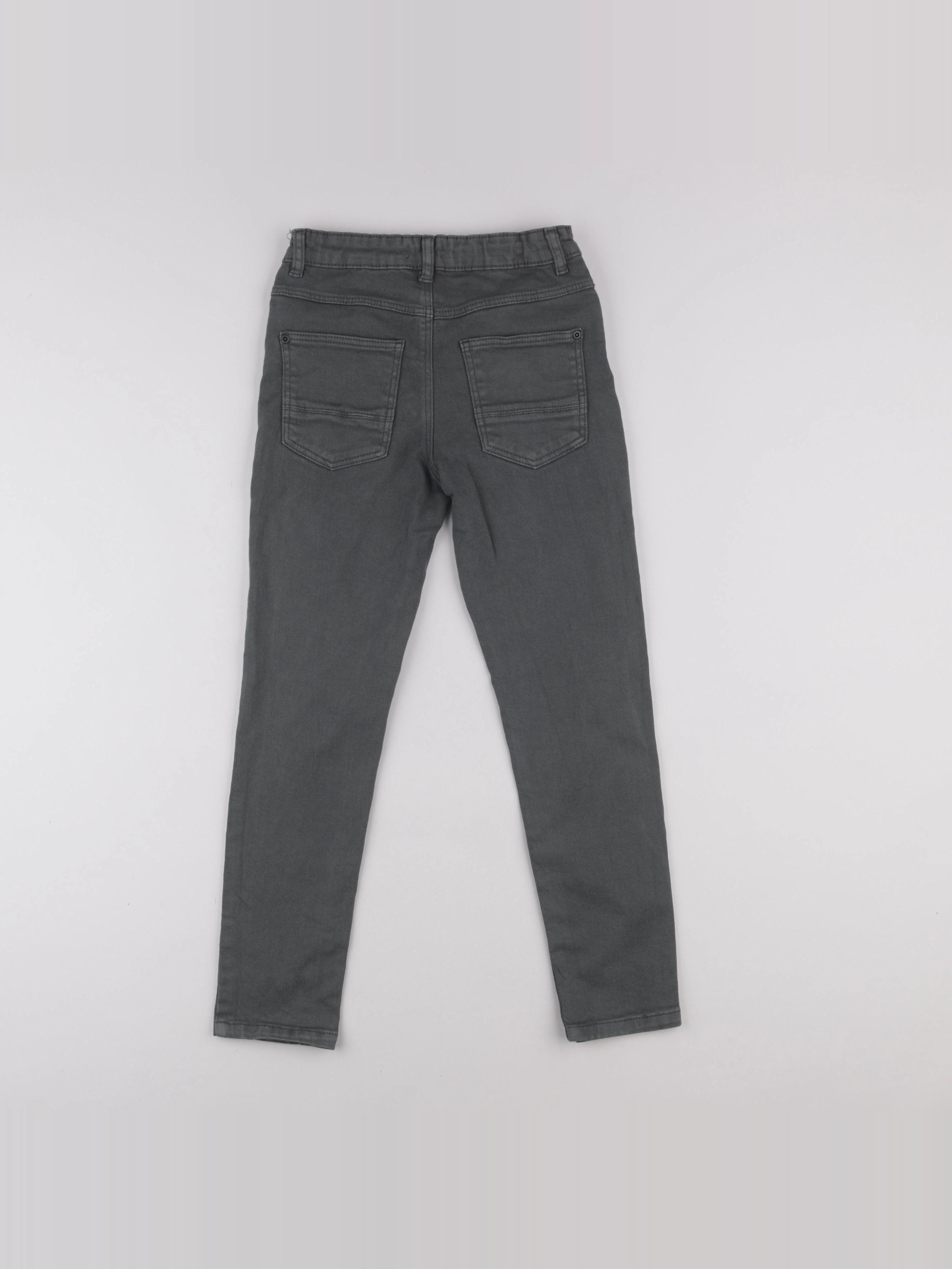 Vertbaudet - jean gris - 9 ans