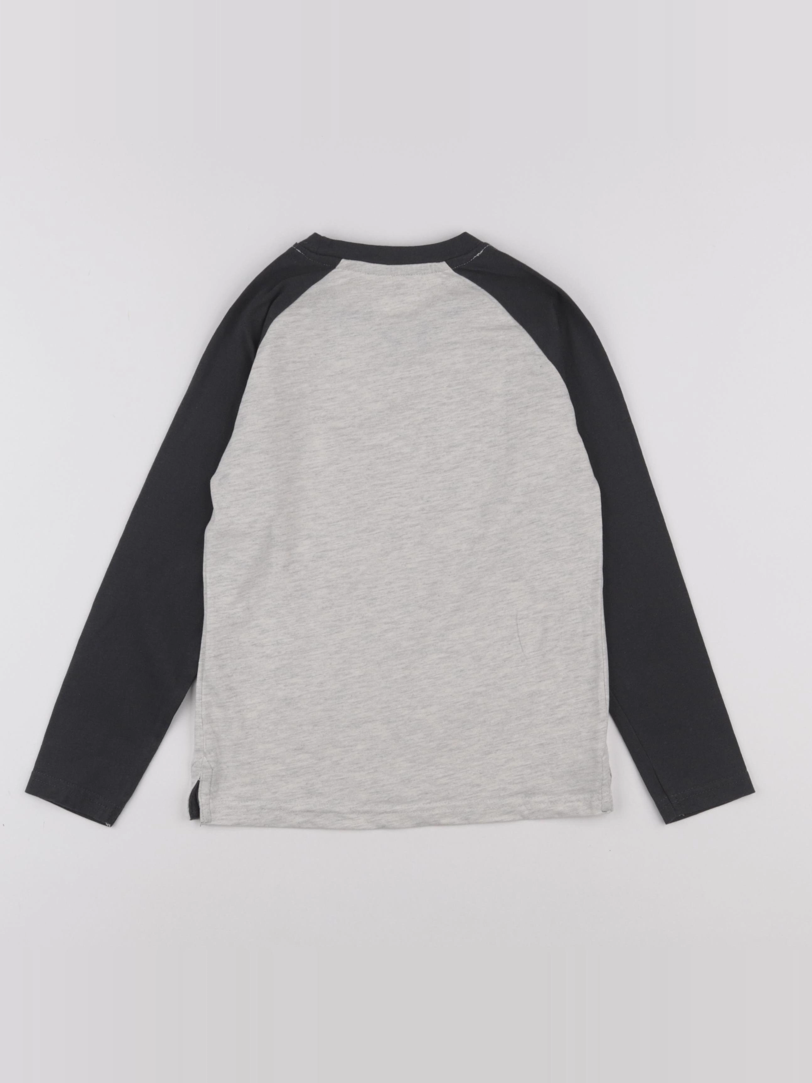 Vertbaudet - tee-shirt gris - 8 ans