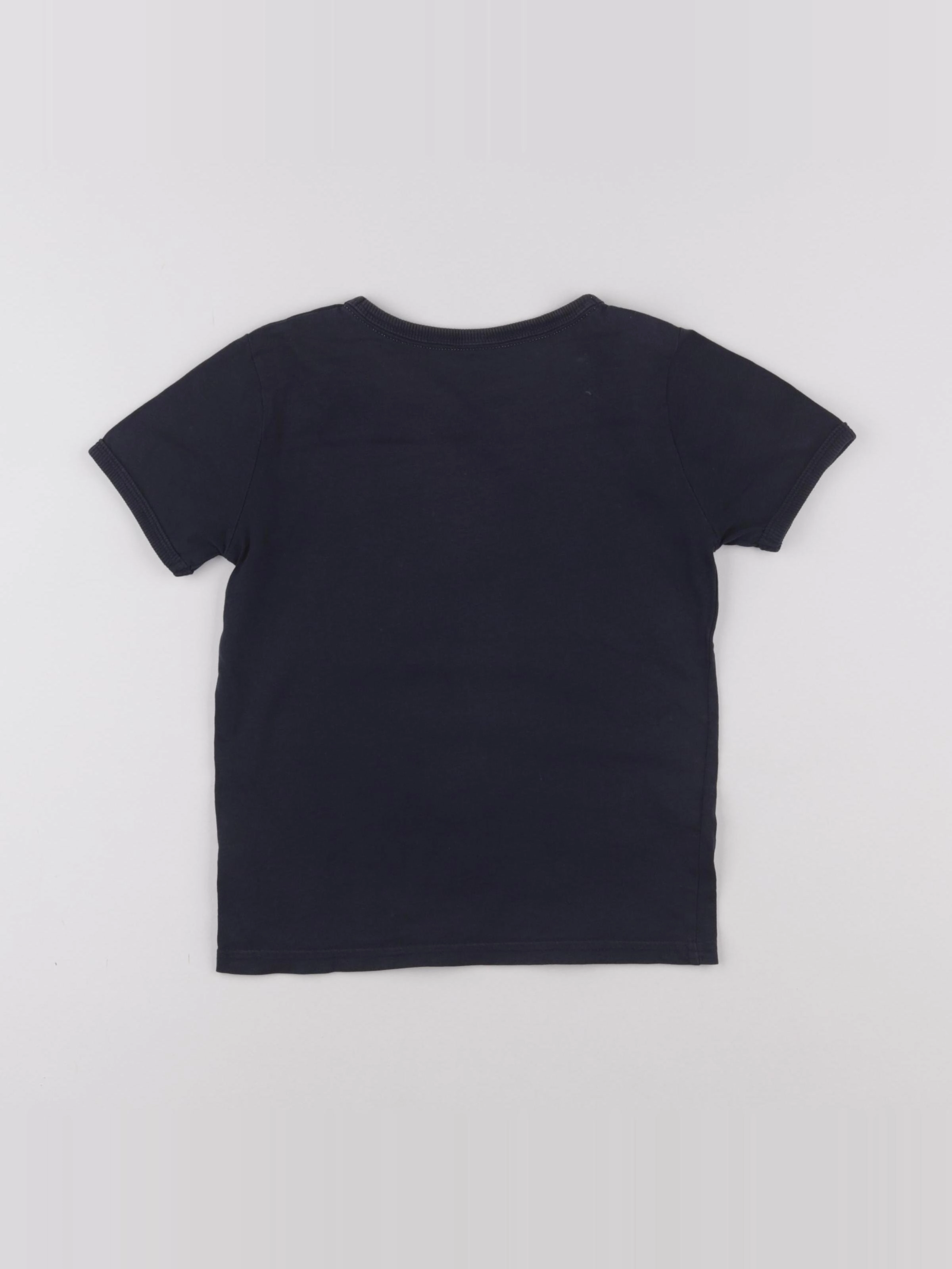 Vertbaudet - tee-shirt bleu - 6 ans