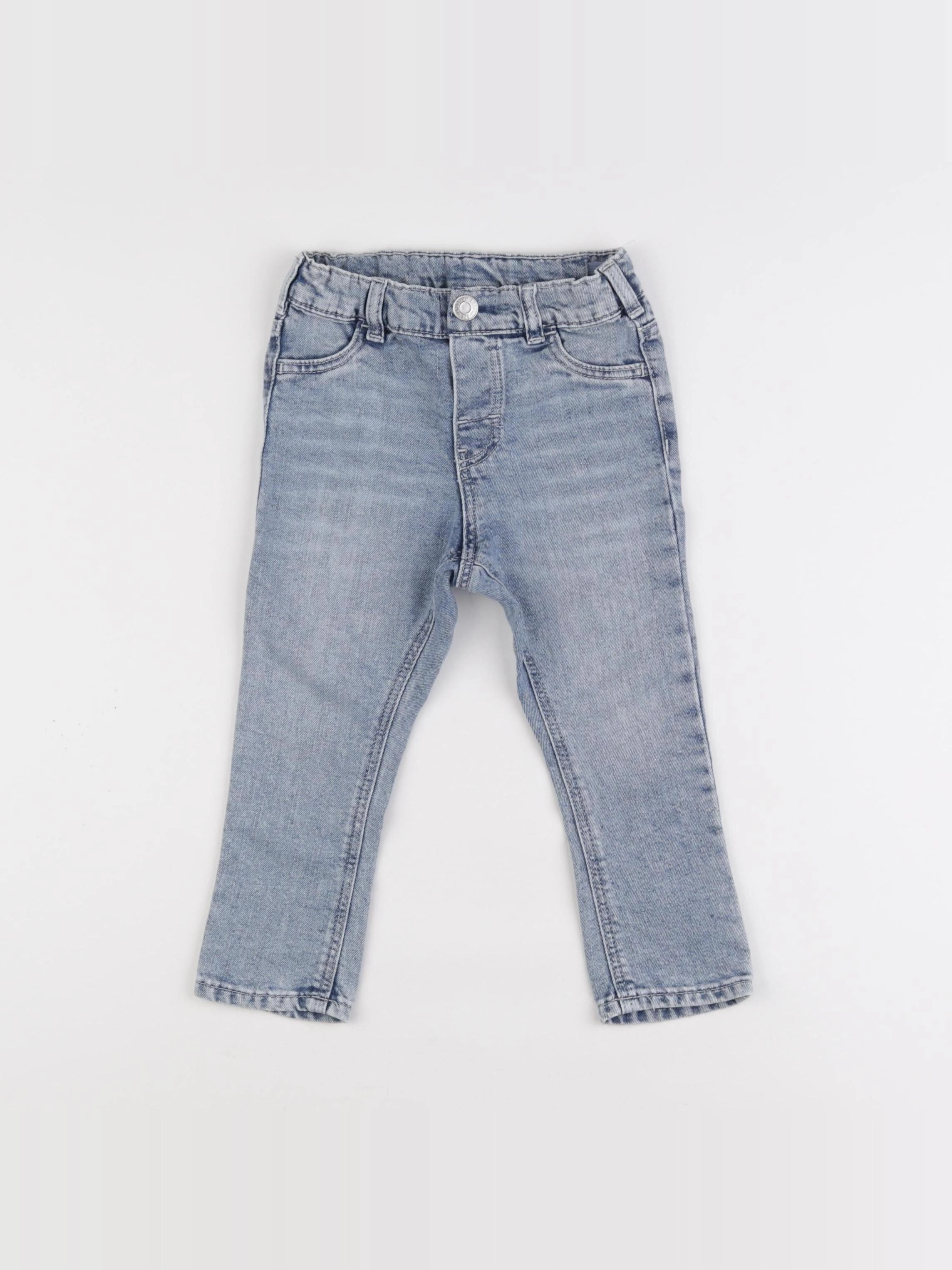H&M - jegging bleu - 18/24 mois