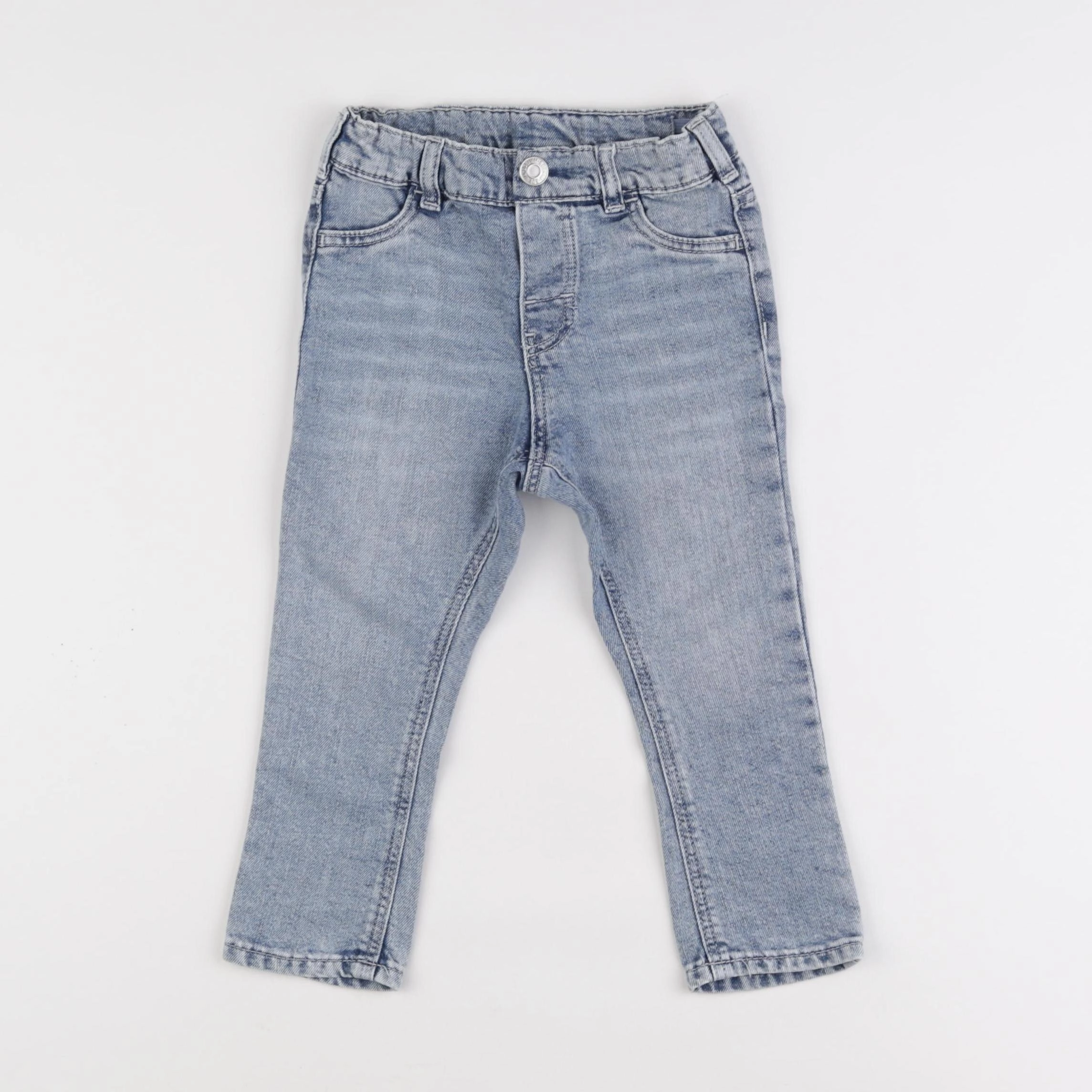 H&M - jegging bleu - 18/24 mois