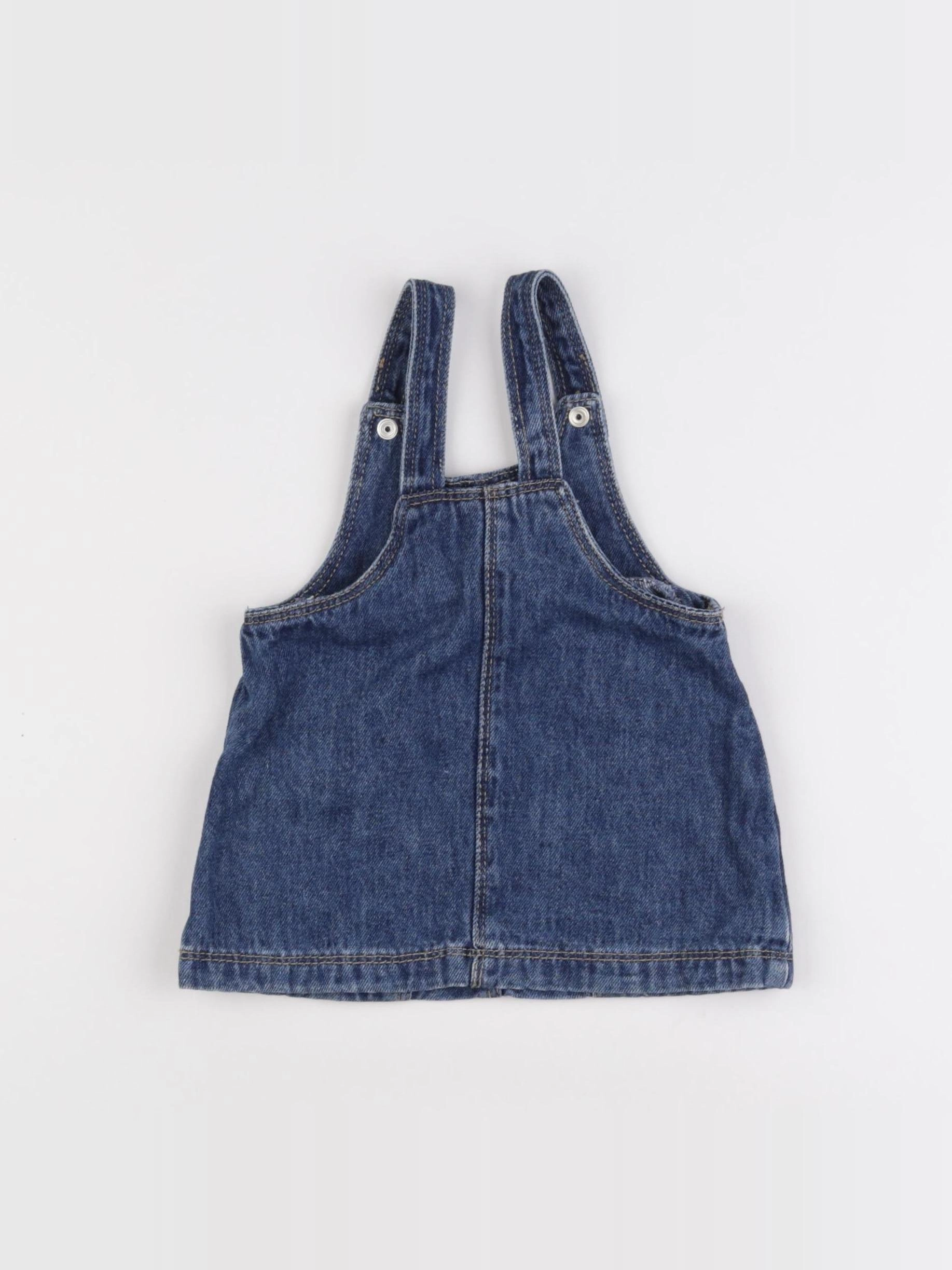 Zara - robe bleu - 9/12 mois