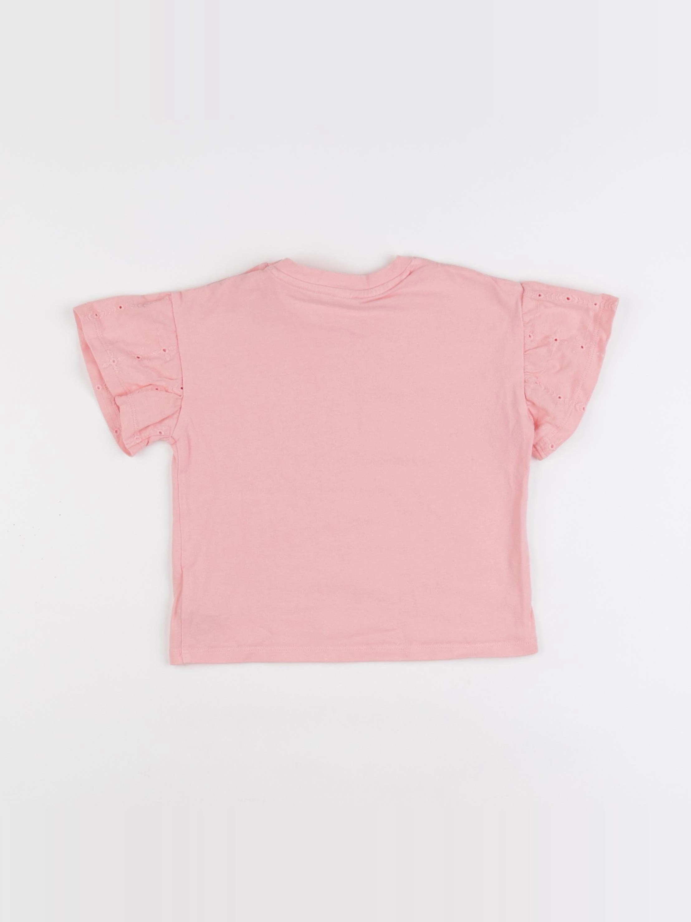 H&M - tee-shirt rose - 12/18 mois