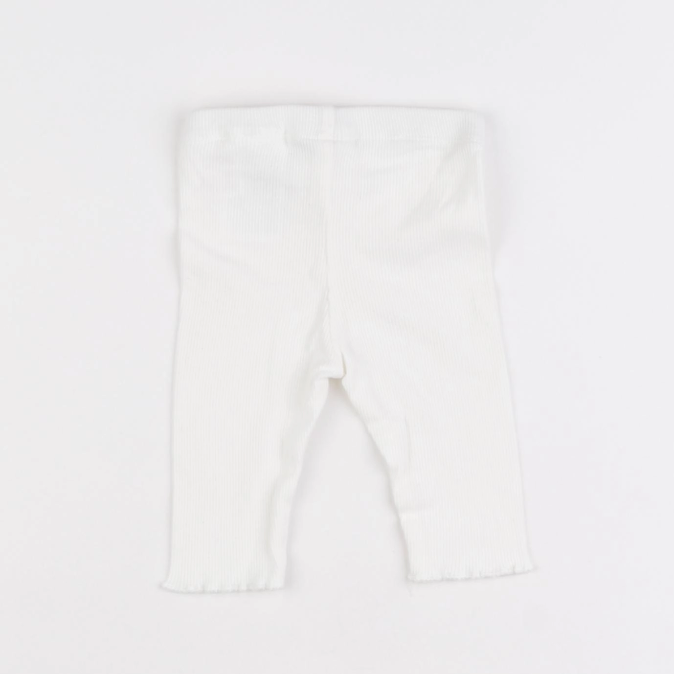 H&M - legging blanc - 1 mois