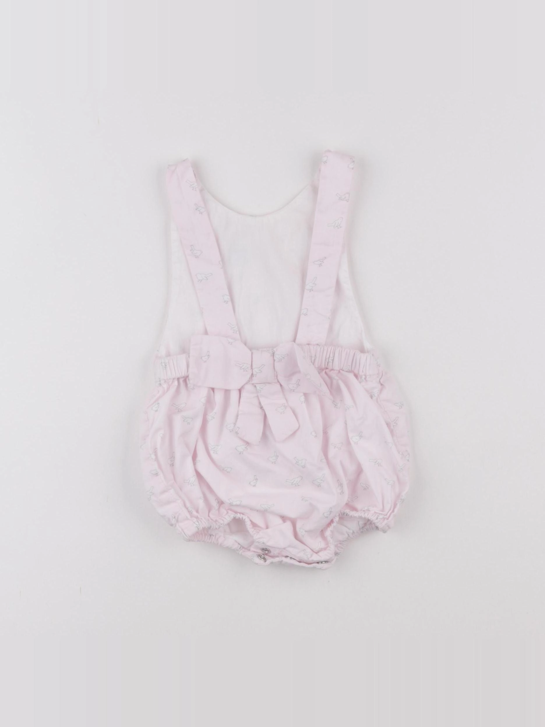 Jacadi - combinaison rose - 6 mois
