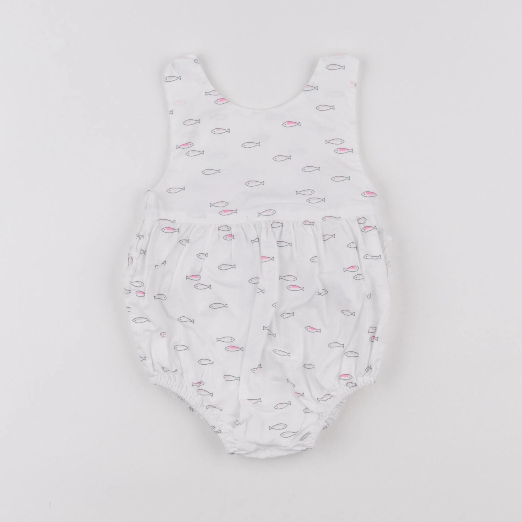 Jacadi - combinaison blanc - 6 mois