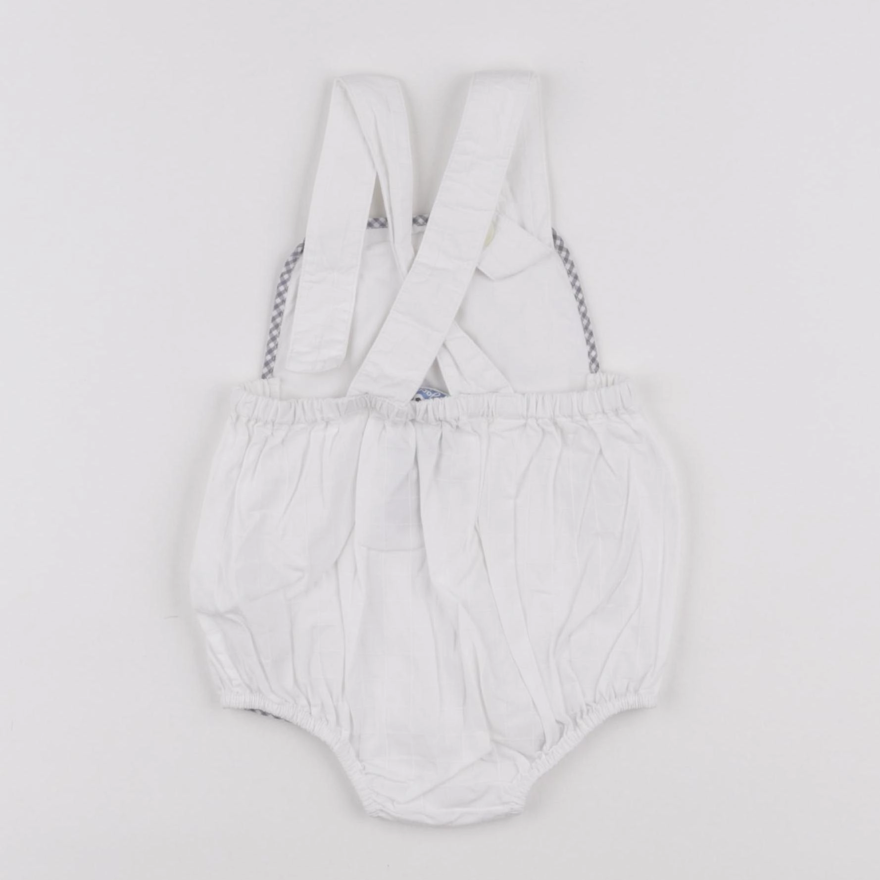 Jacadi - combinaison blanc, gris - 6 mois