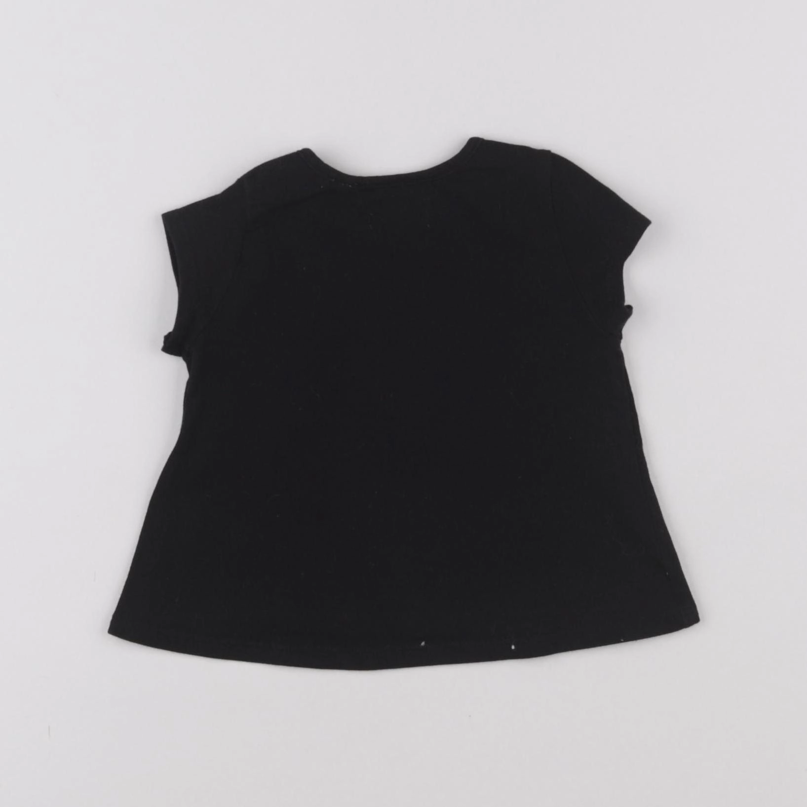 IKKS - tee-shirt noir, or - 6 mois