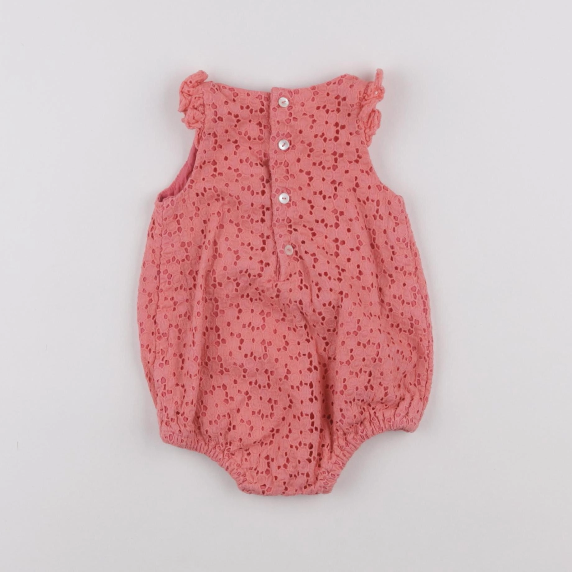 Jacadi - combinaison rose - 6 mois