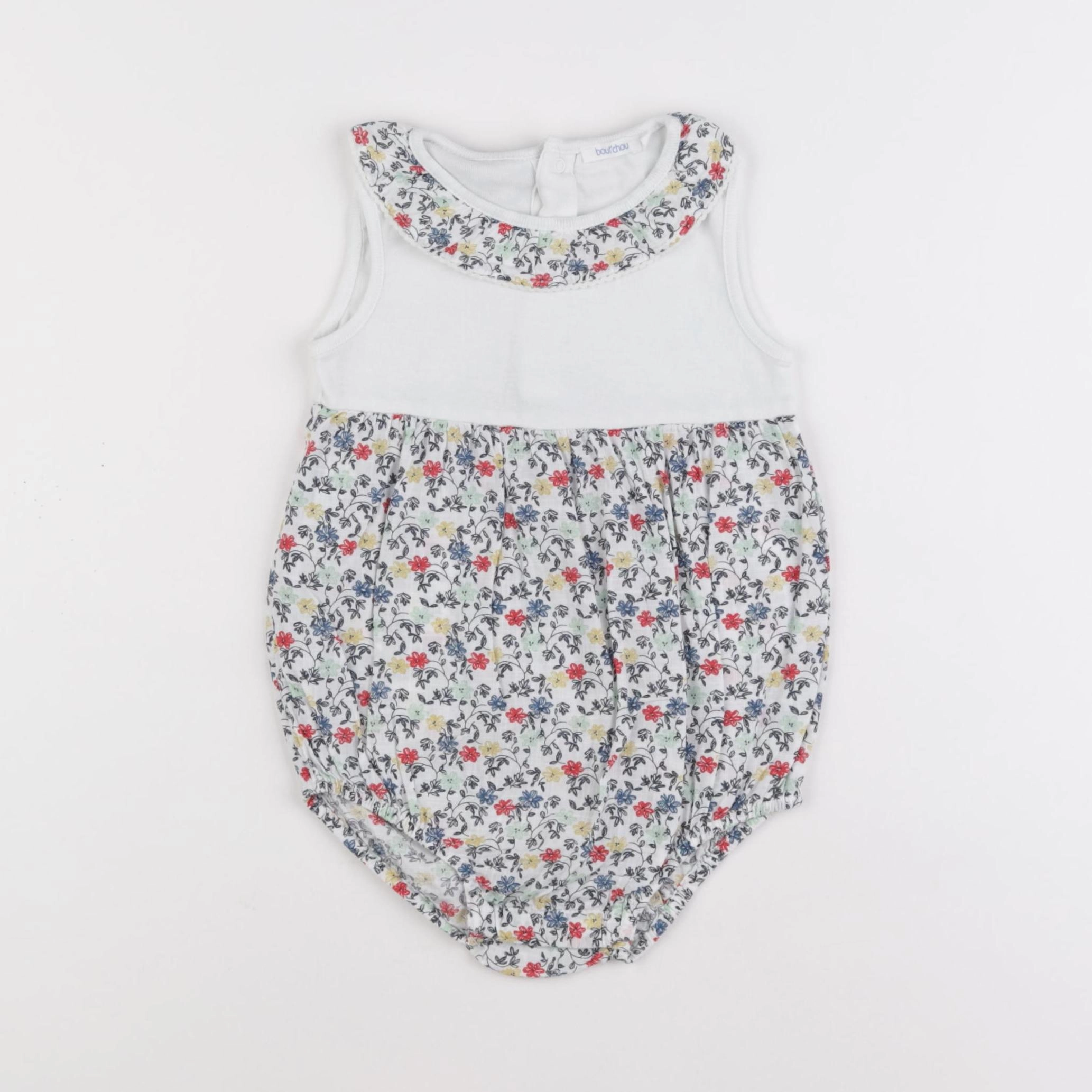 Boutchou - combinaison multicolore - 12 mois