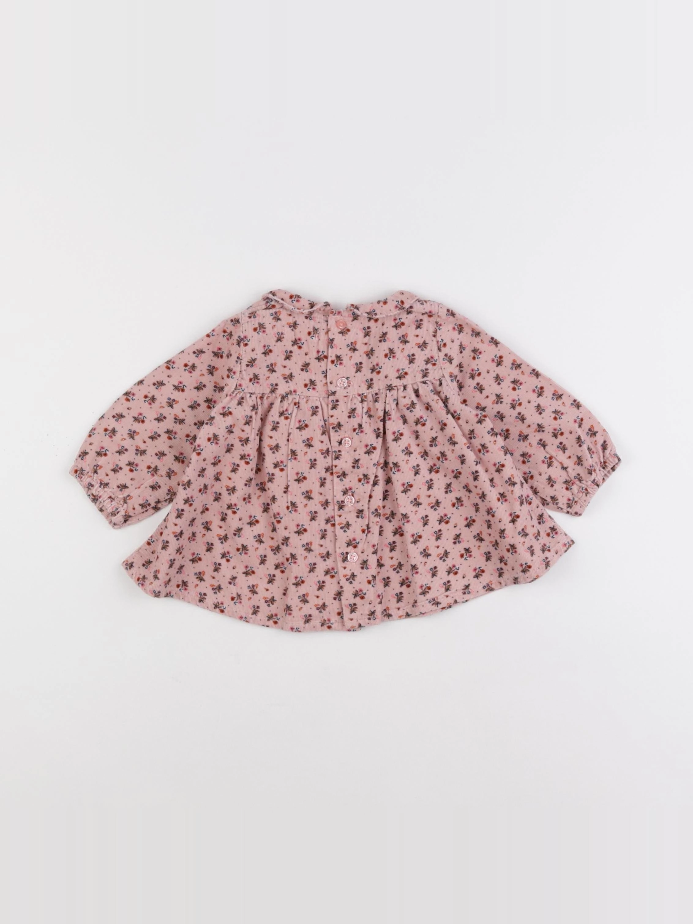 Boutchou - blouse rose - 6 mois