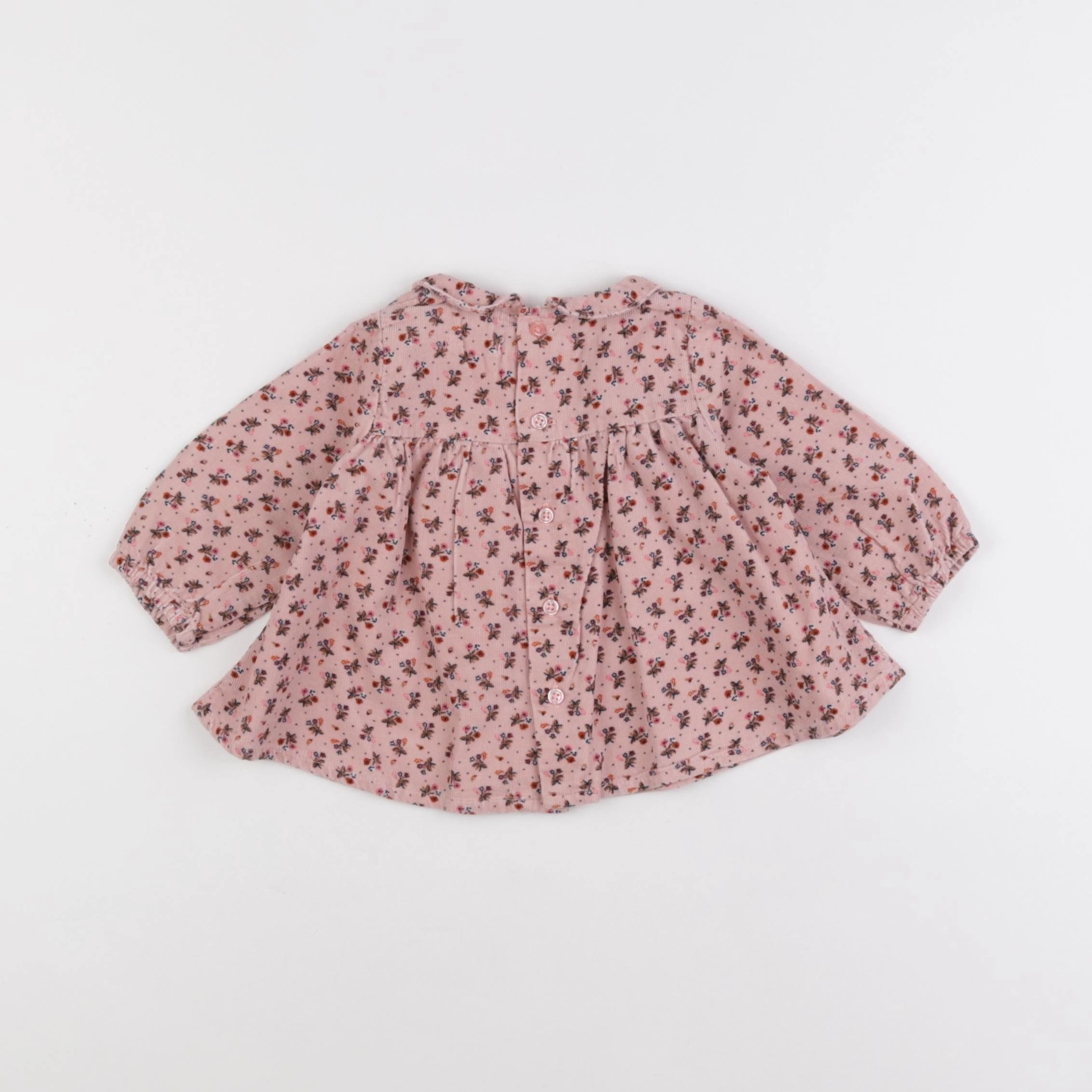 Boutchou - blouse rose - 6 mois