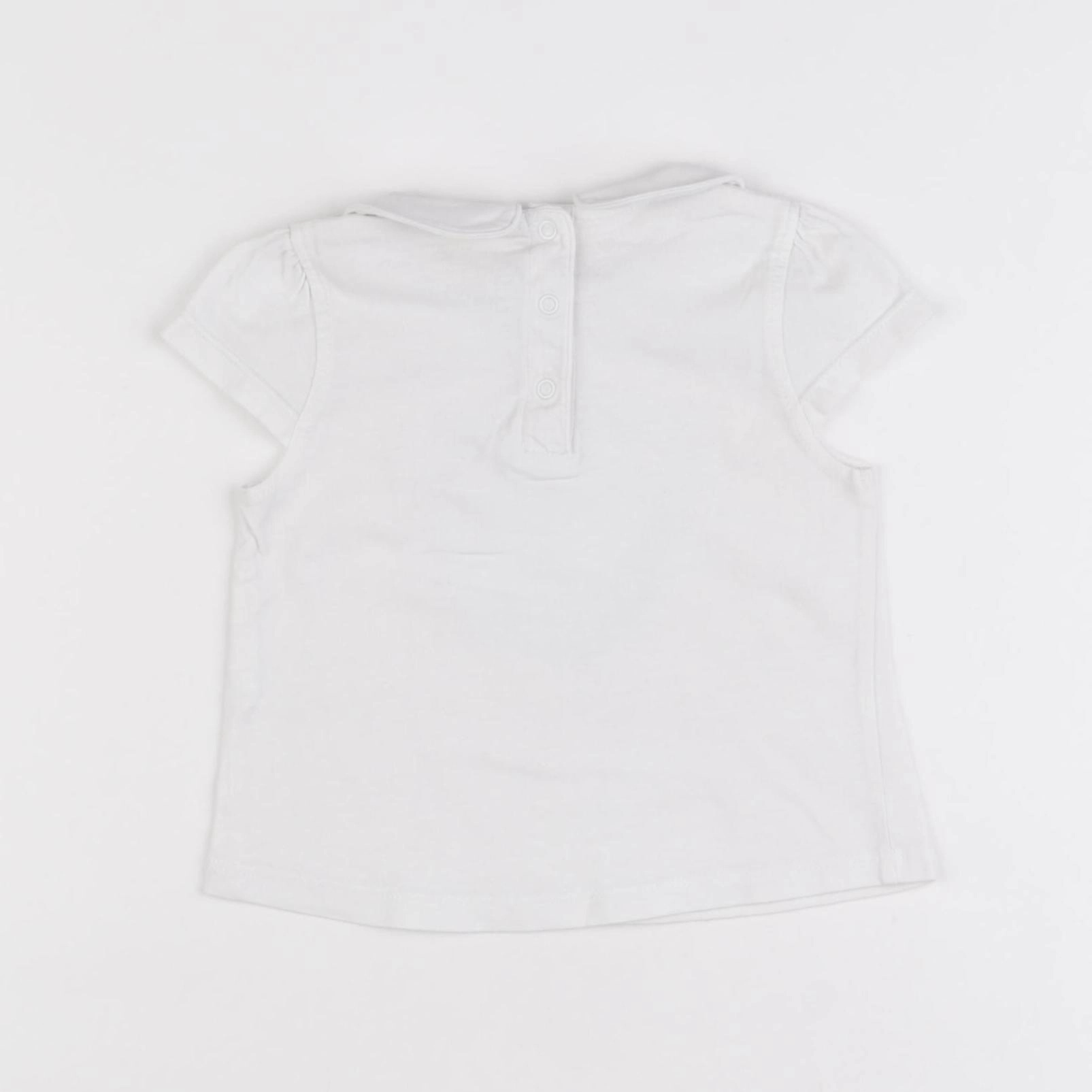 Tape à l'oeil - tee-shirt blanc - 12 mois