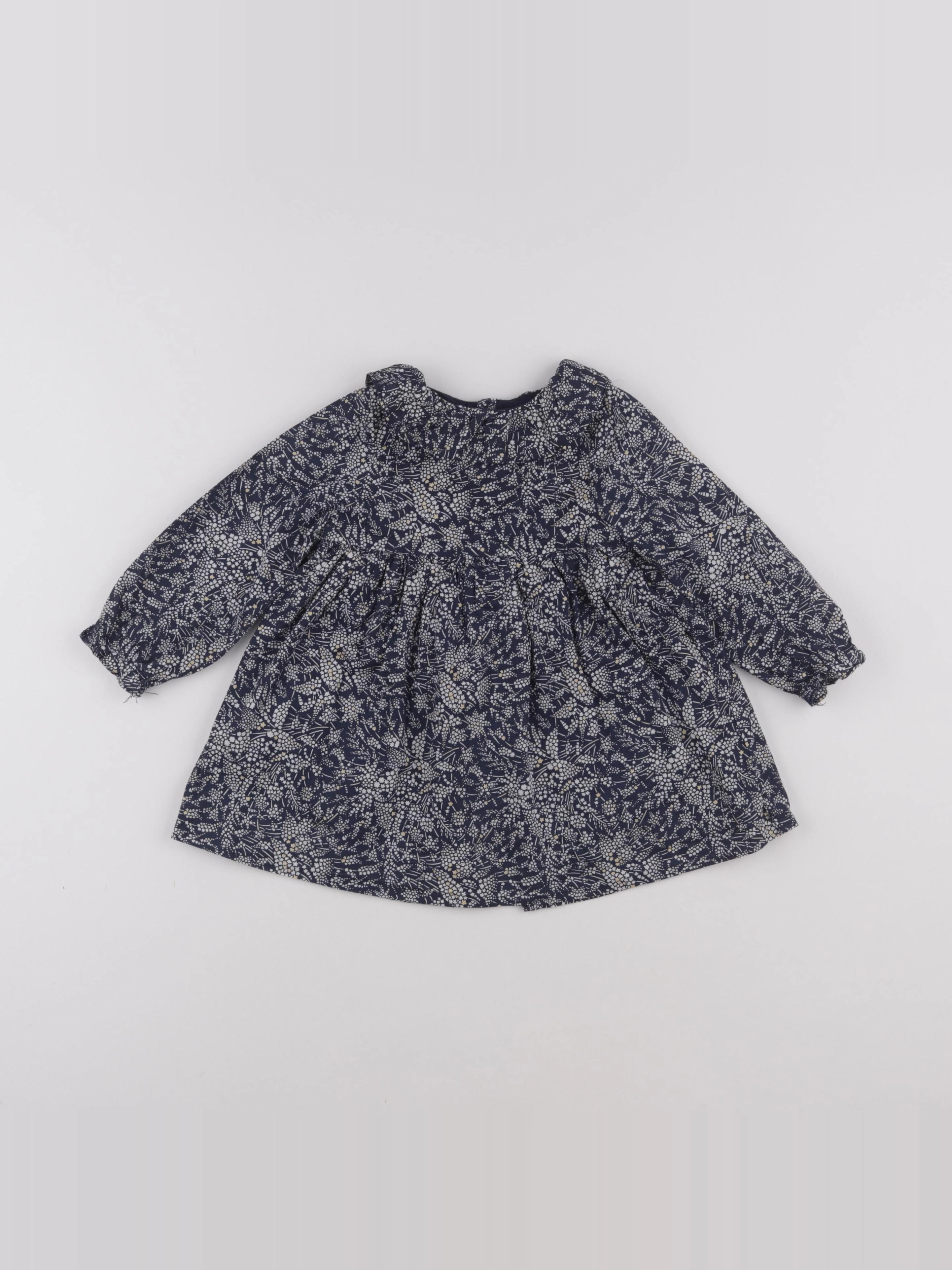 Jacadi - robe bleu - 18 mois