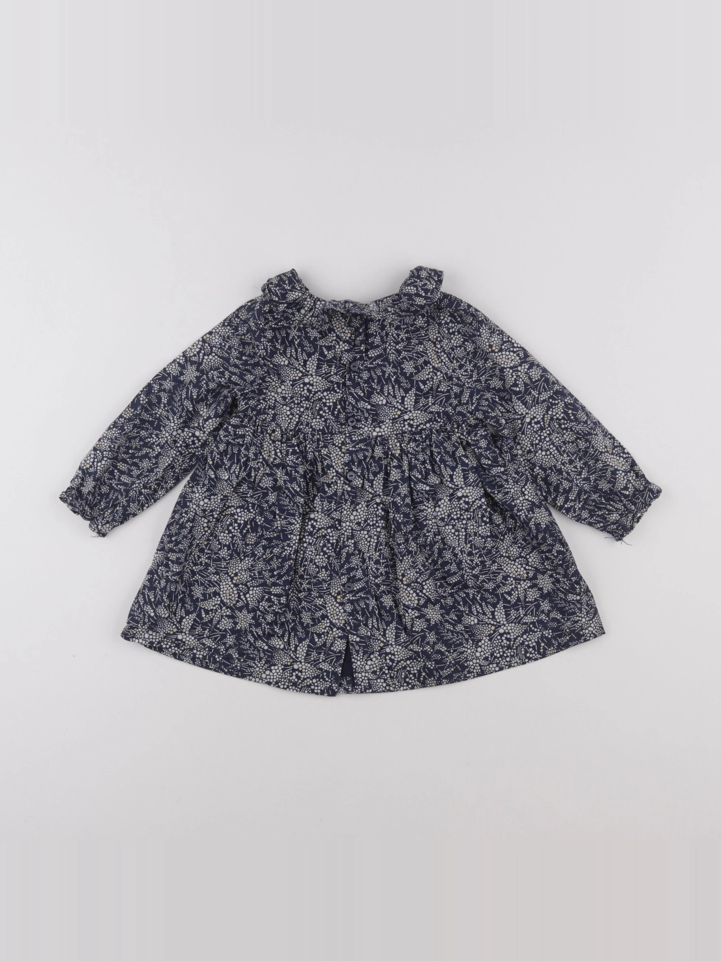 Jacadi - robe bleu - 18 mois