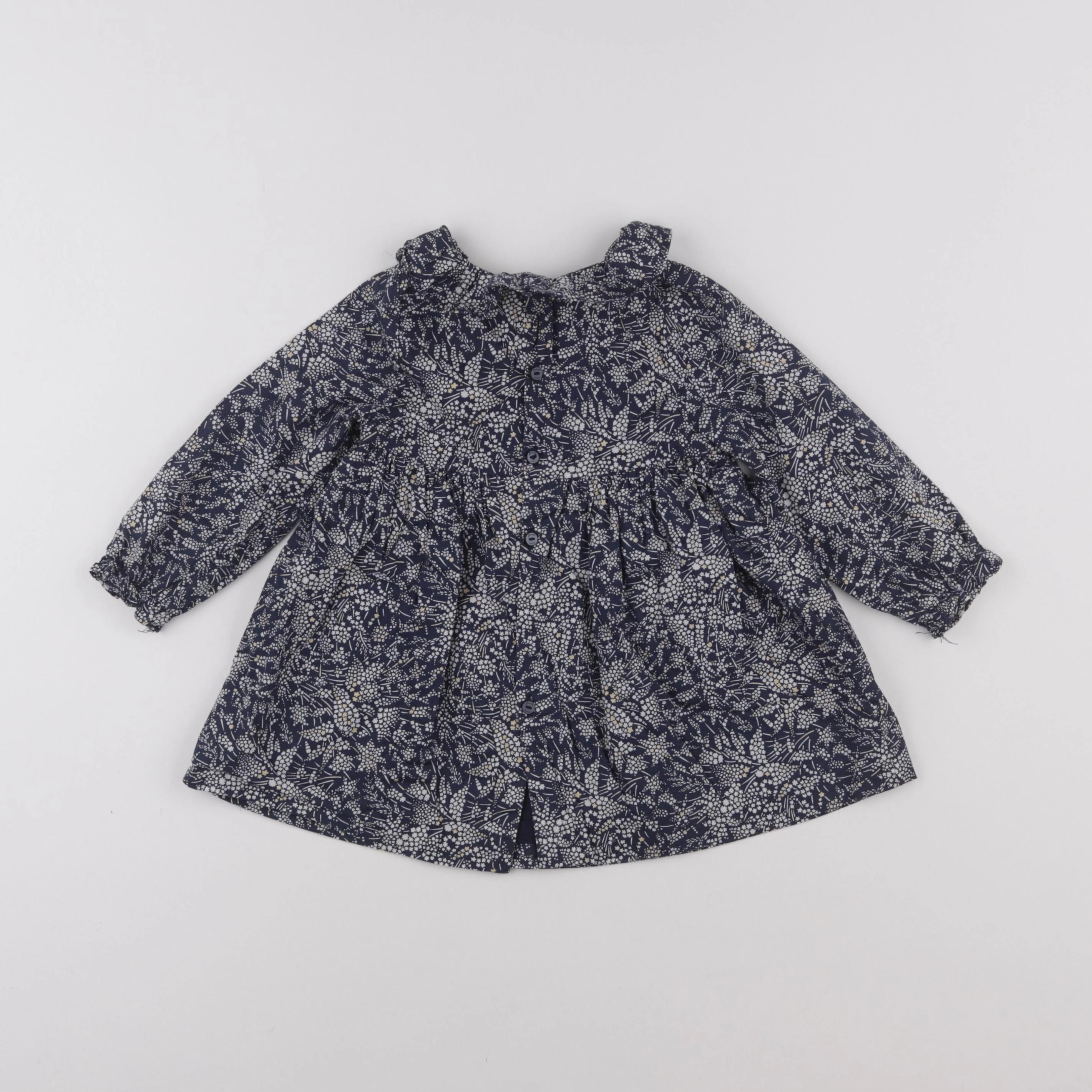 Jacadi - robe bleu - 18 mois