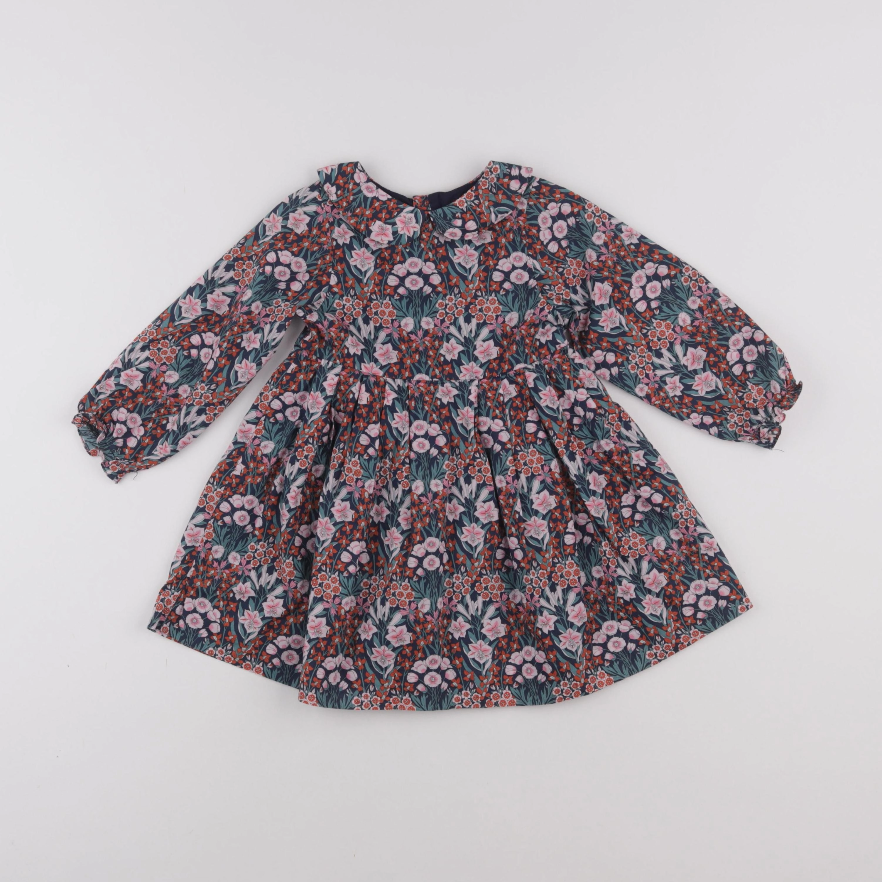 Jacadi - robe multicolore - 2 ans