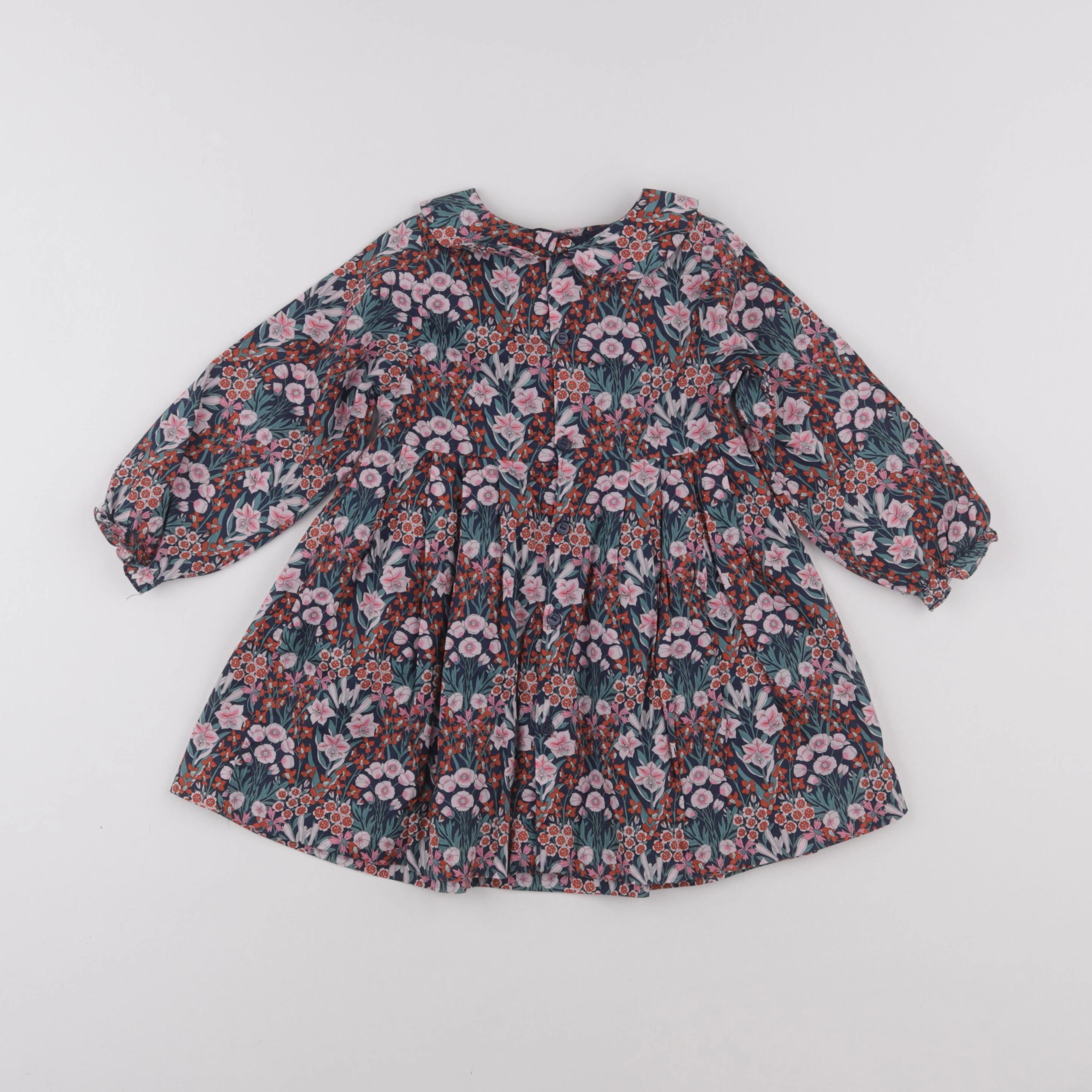 Jacadi - robe multicolore - 2 ans