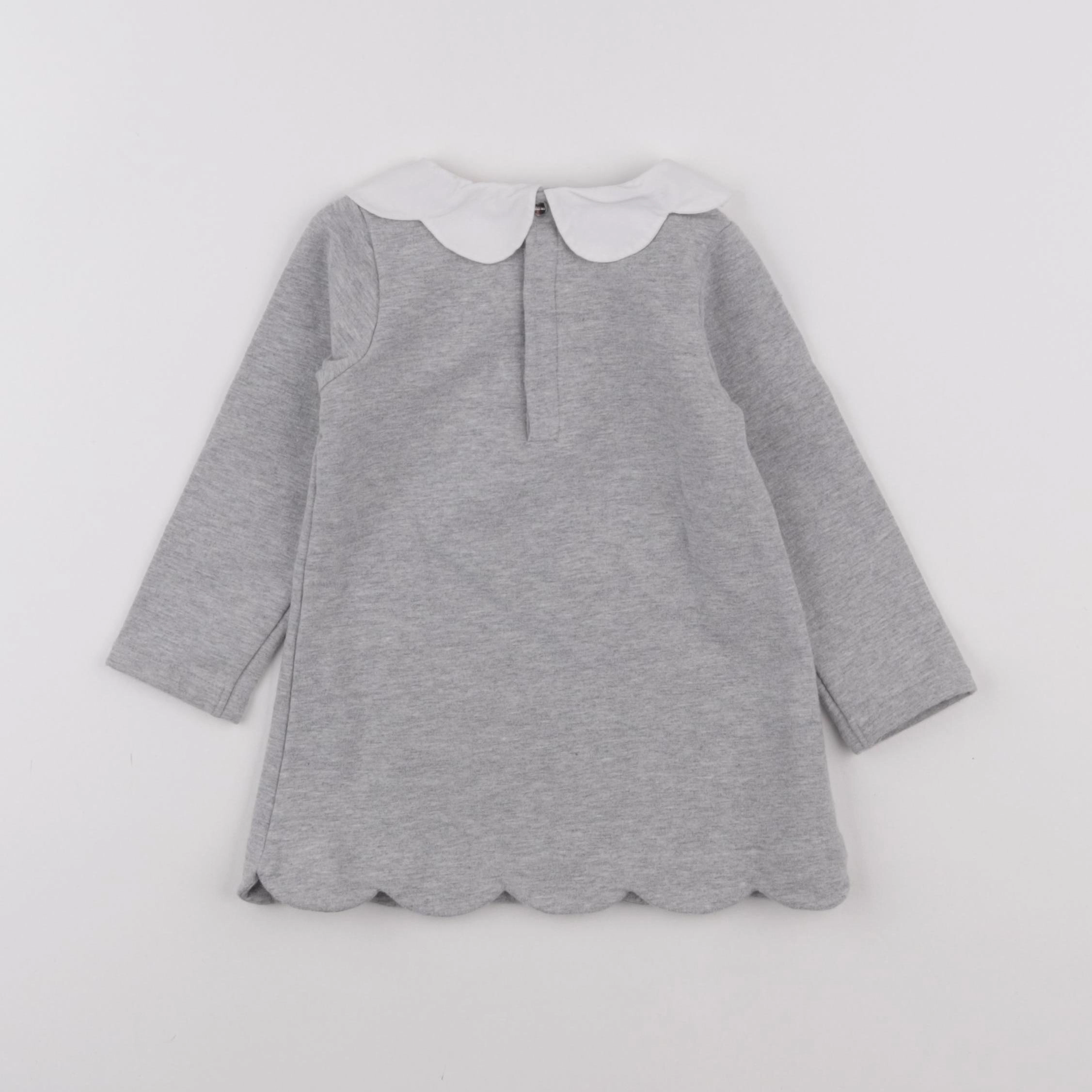 Jacadi - robe gris - 18 mois