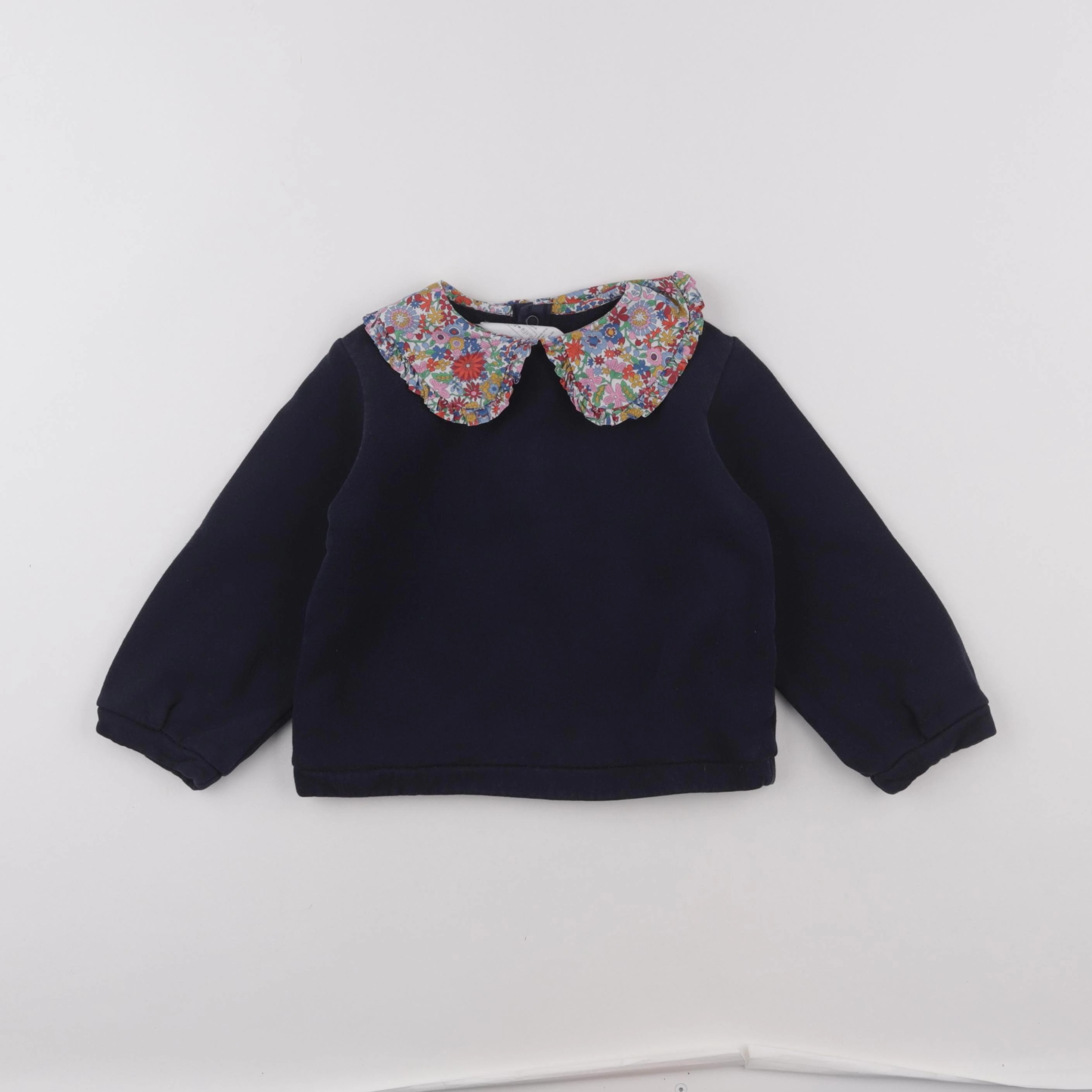 Jacadi - sweat bleu - 3 ans