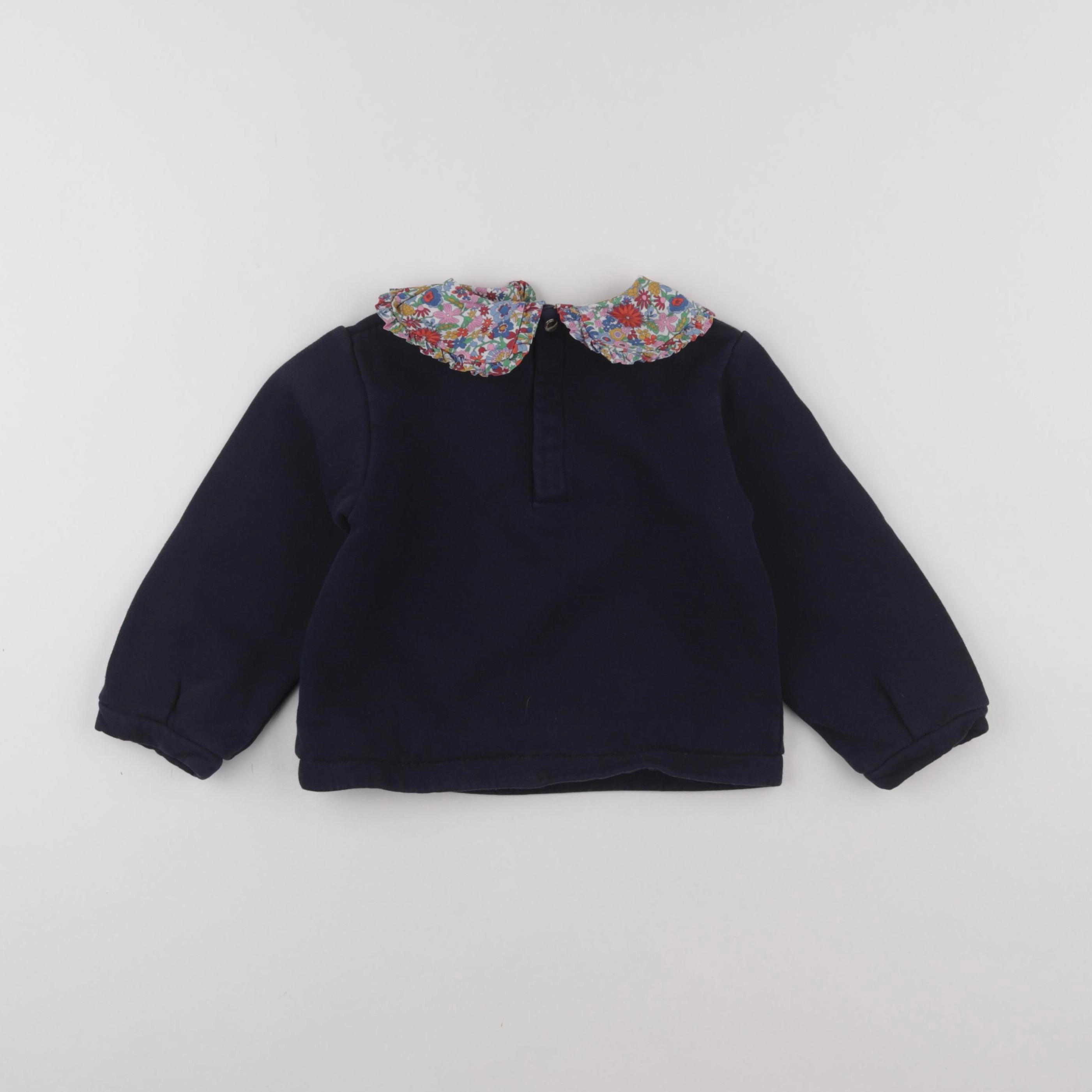 Jacadi - sweat bleu - 3 ans