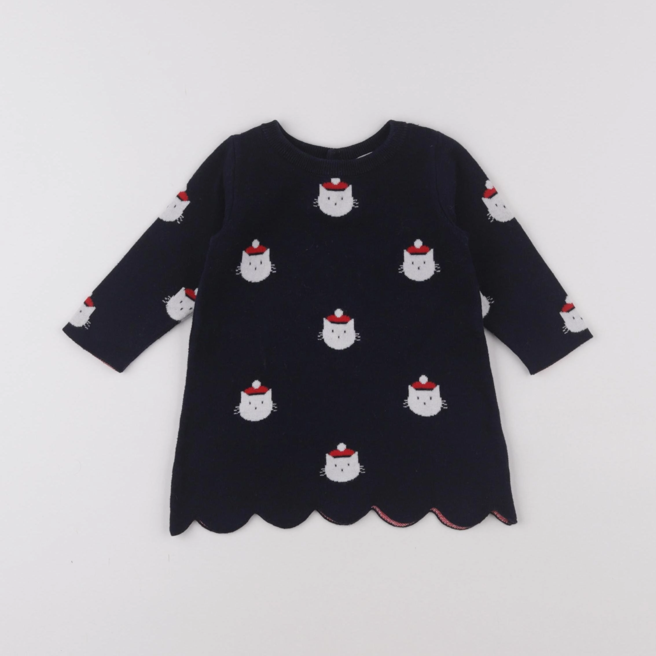 Jacadi - robe bleu - 6 mois