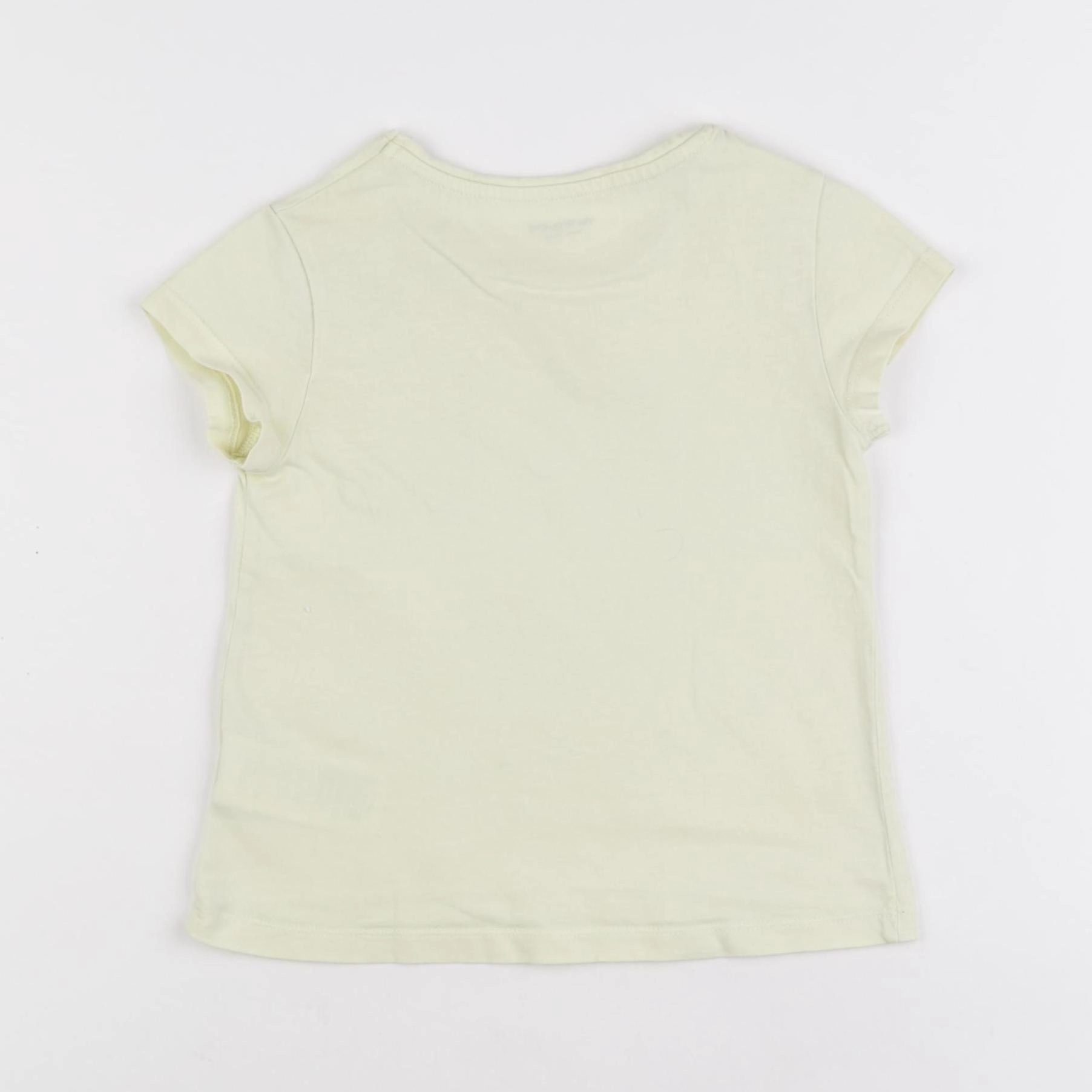 Vertbaudet - tee-shirt jaune - 3 ans