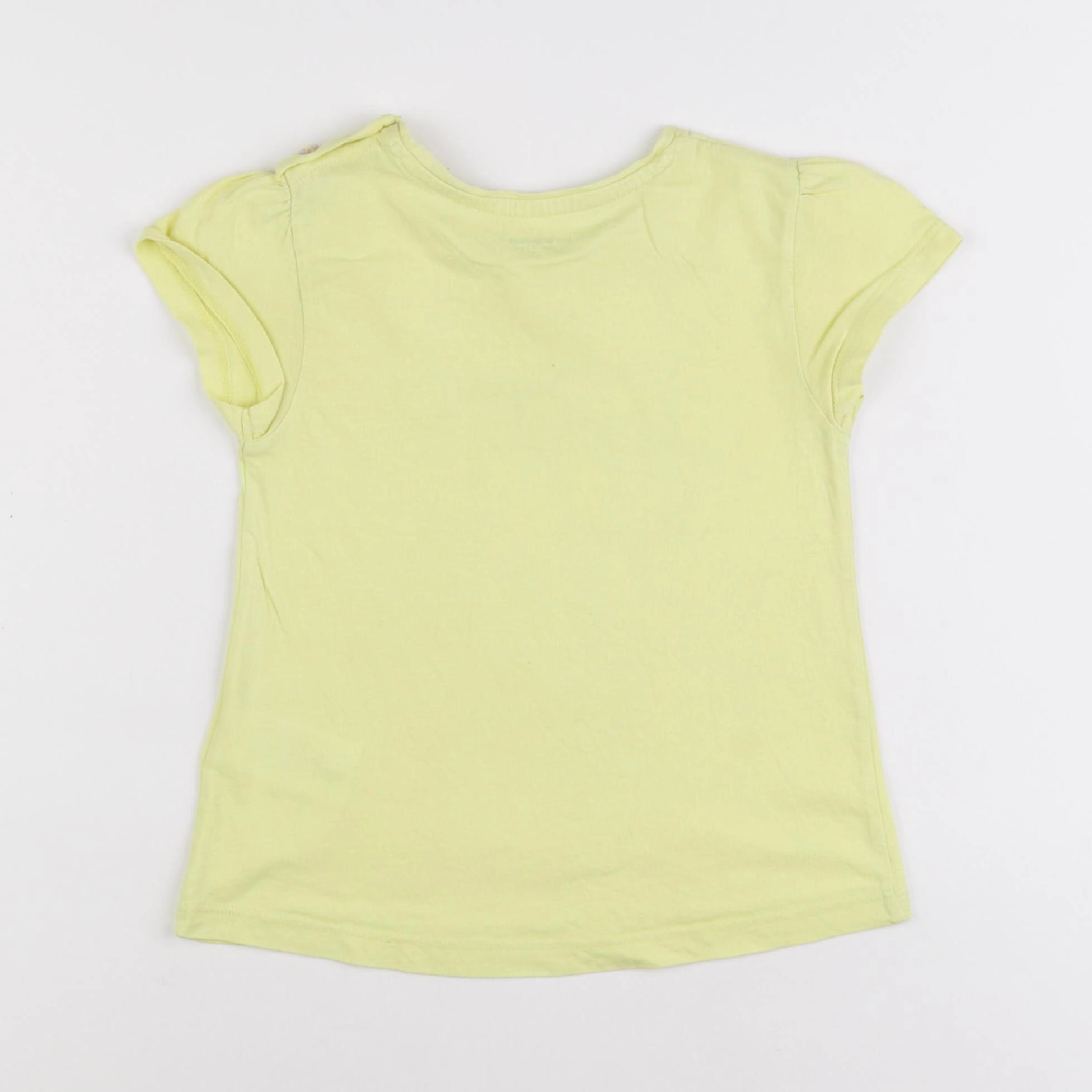 Vertbaudet - tee-shirt jaune - 3 ans