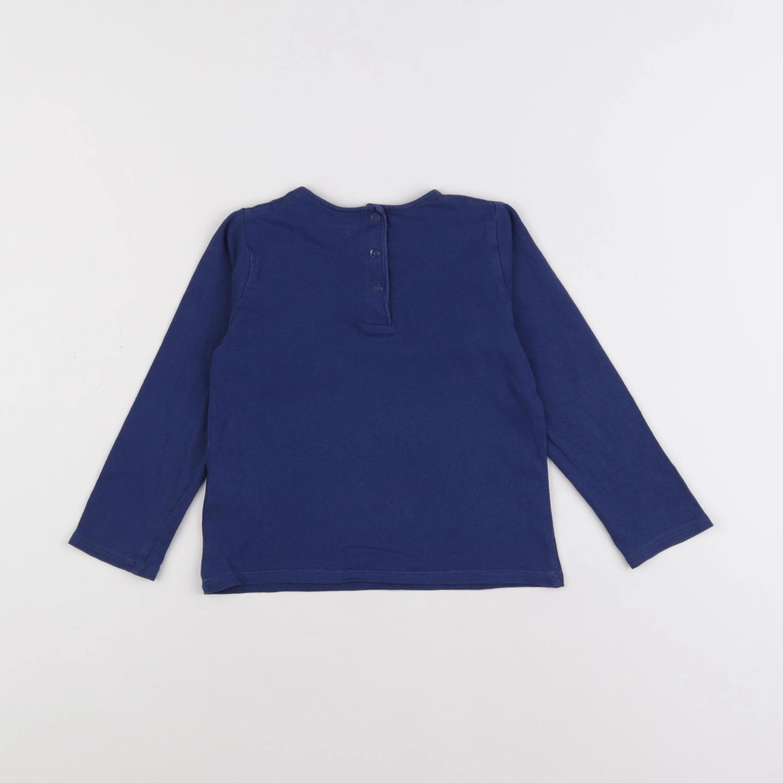 Vertbaudet - tee-shirt bleu - 3 ans