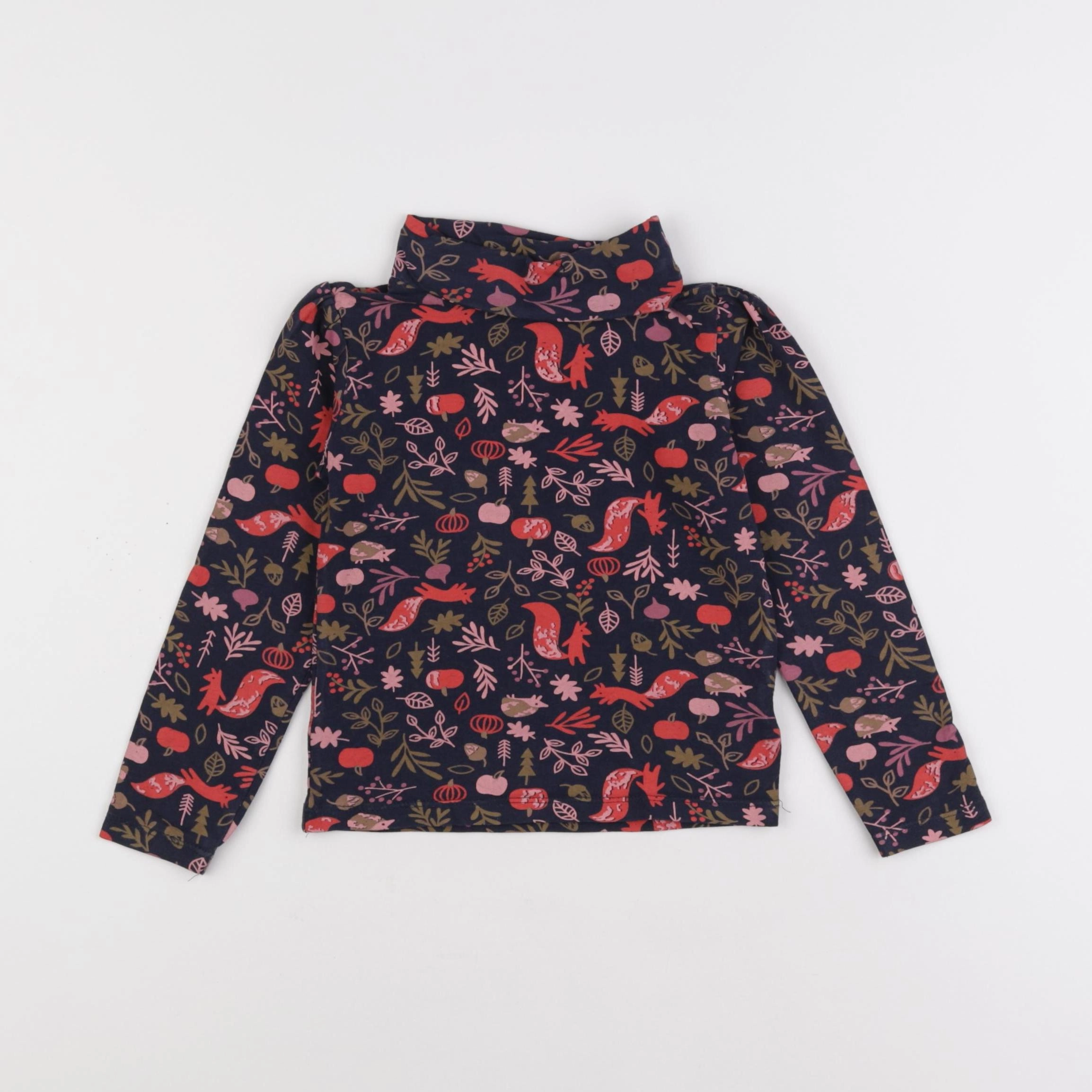 Vertbaudet - sous-pull multicolore - 4 ans