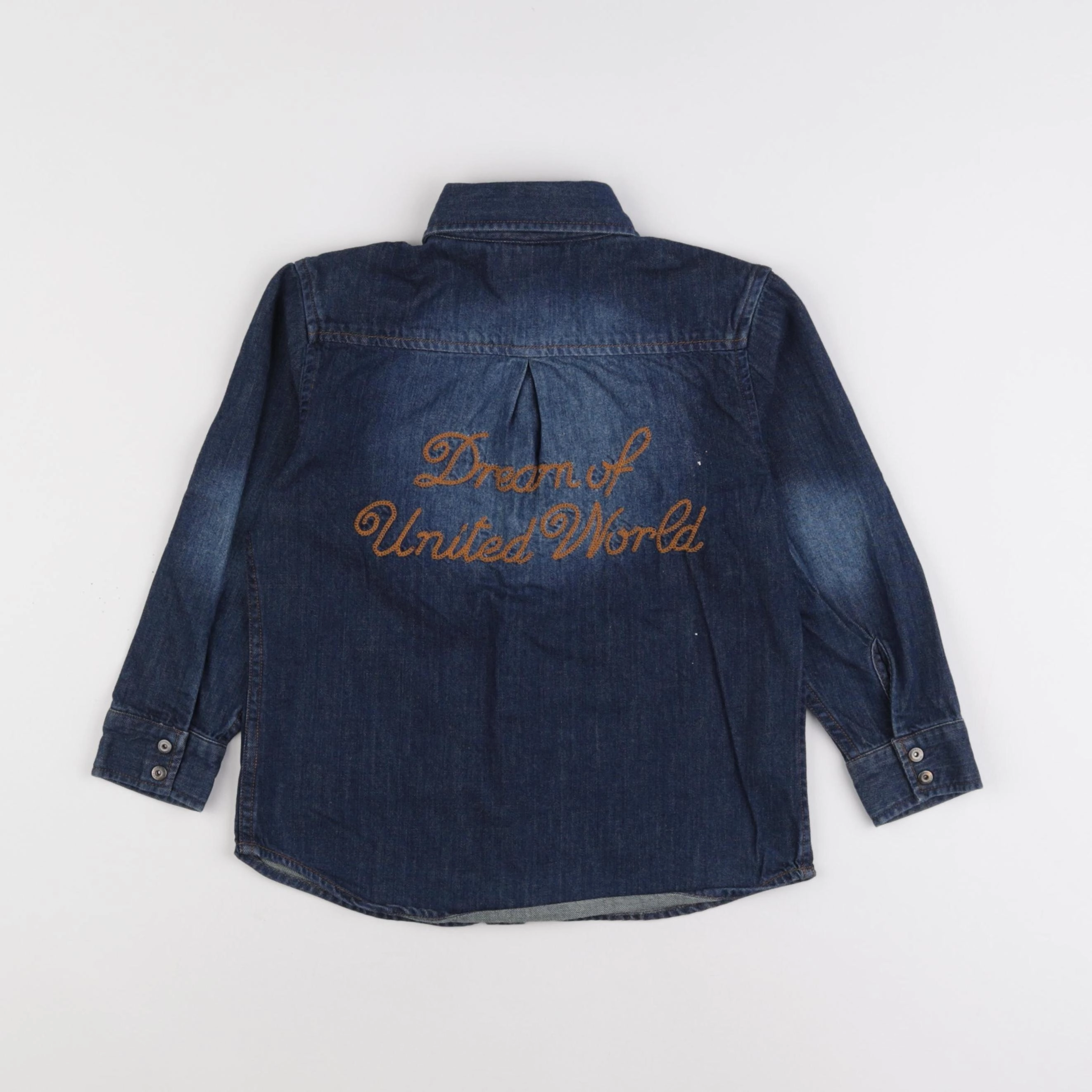 Vertbaudet - chemise bleu - 5 ans