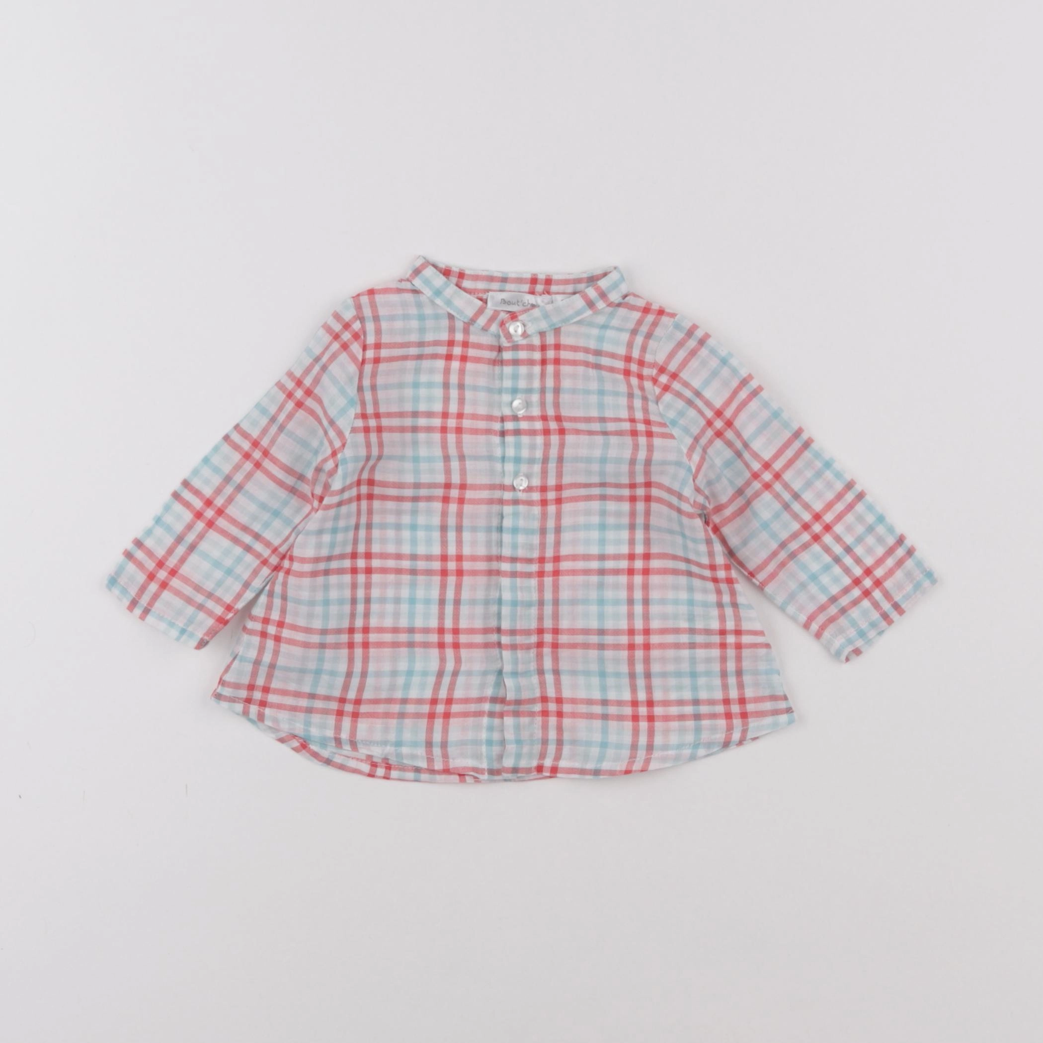 Boutchou - chemise multicolore - 3 mois
