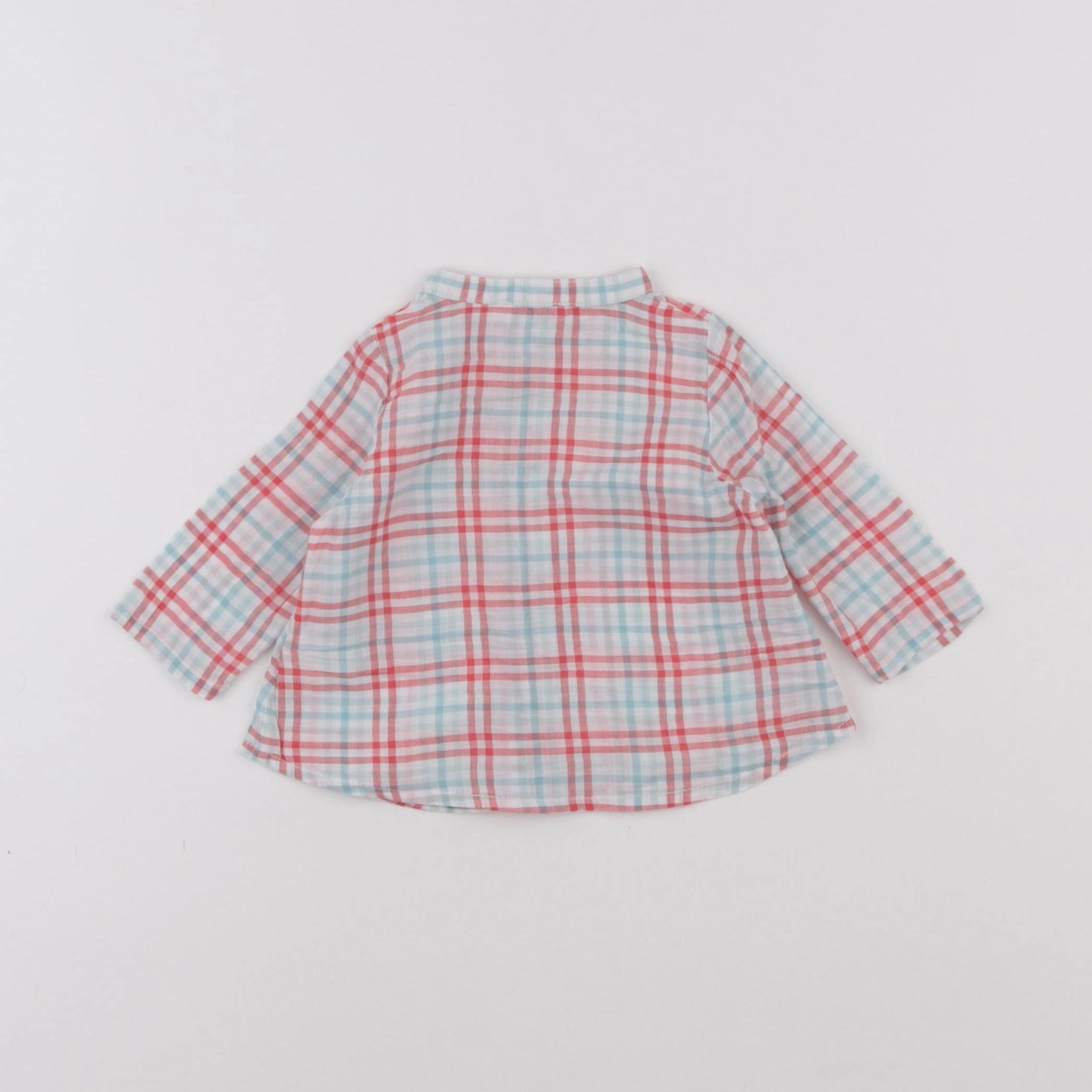 Boutchou - chemise multicolore - 3 mois