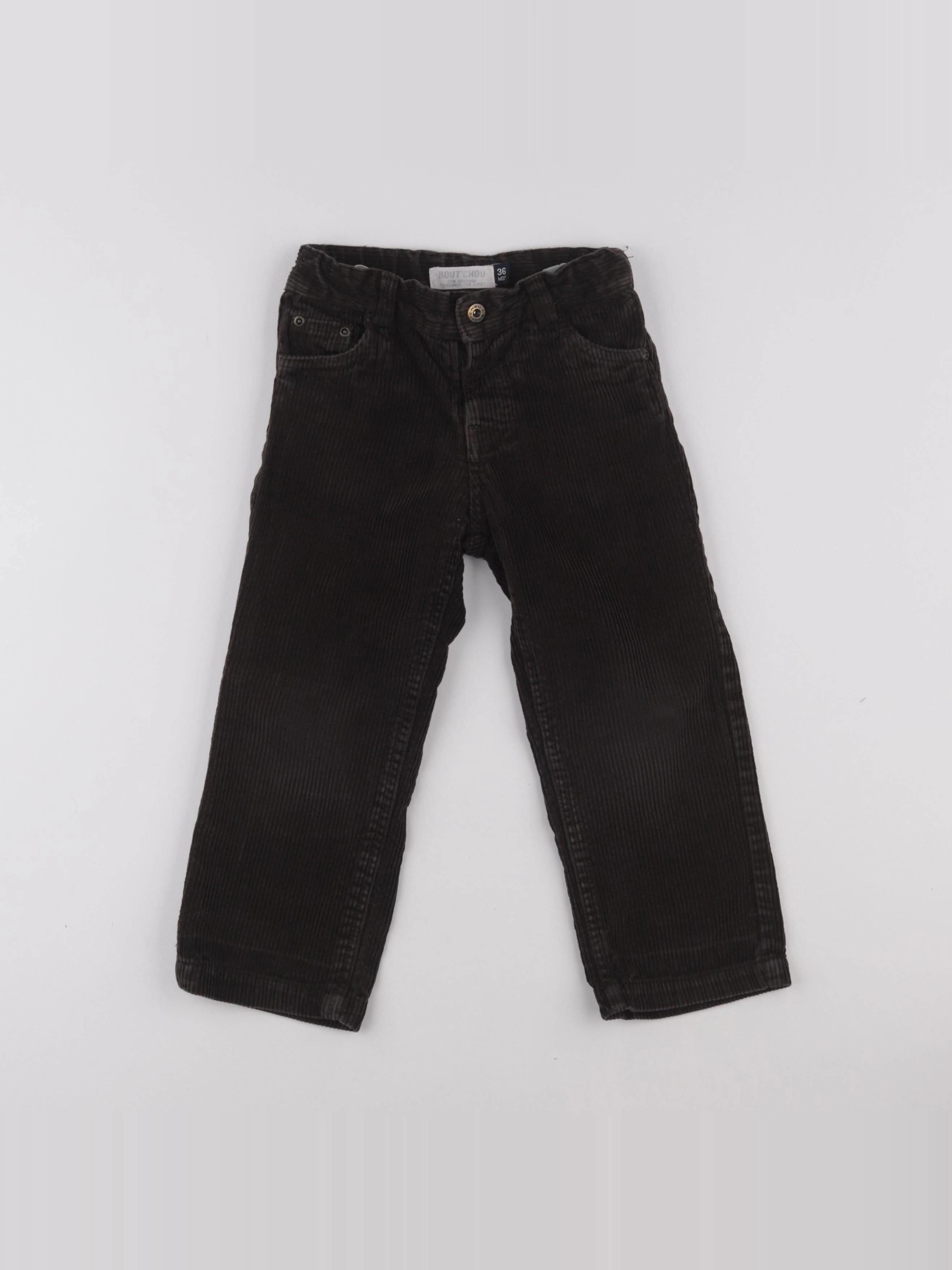 Boutchou - pantalon marron - 3 ans