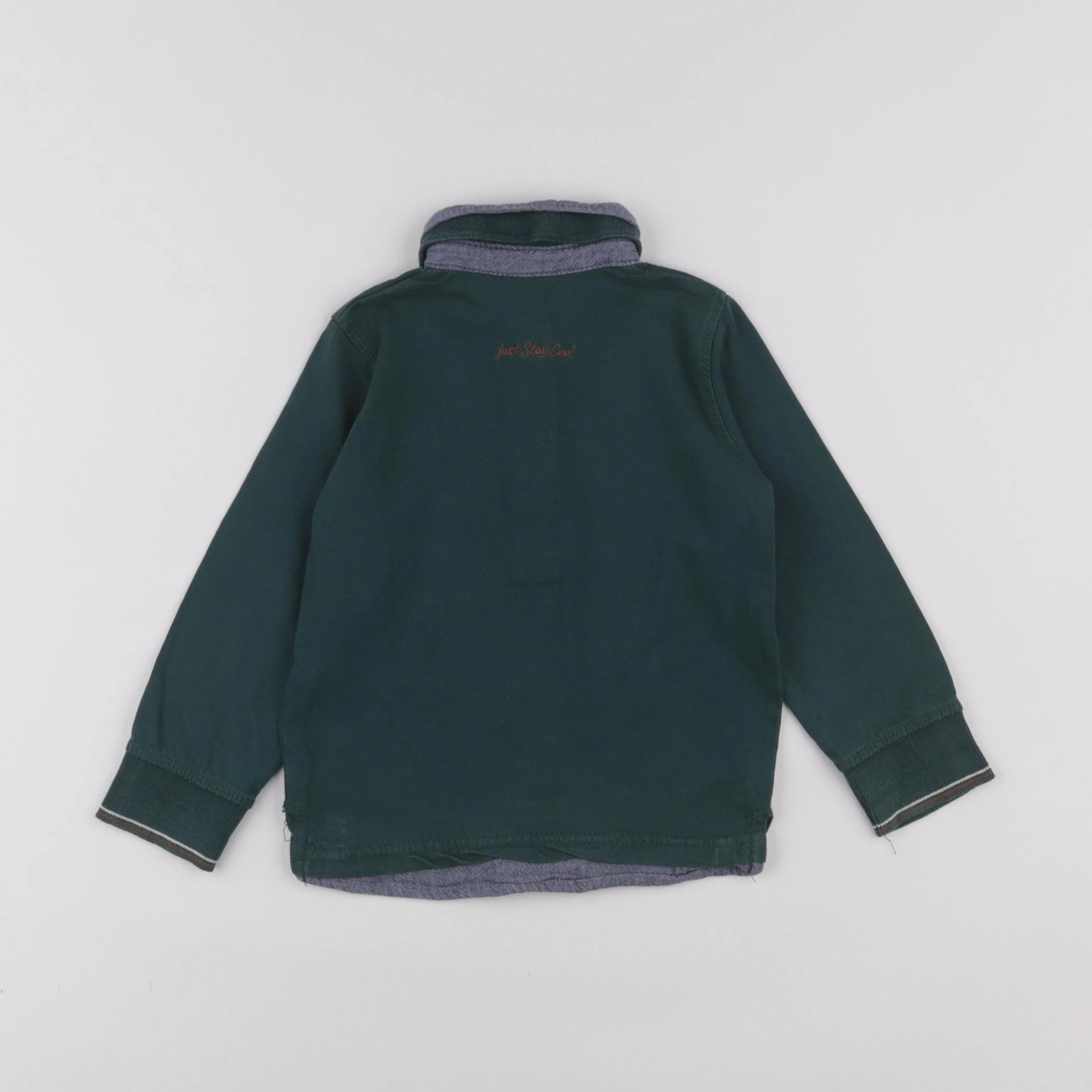 Tape à l'oeil - polo vert - 2 ans