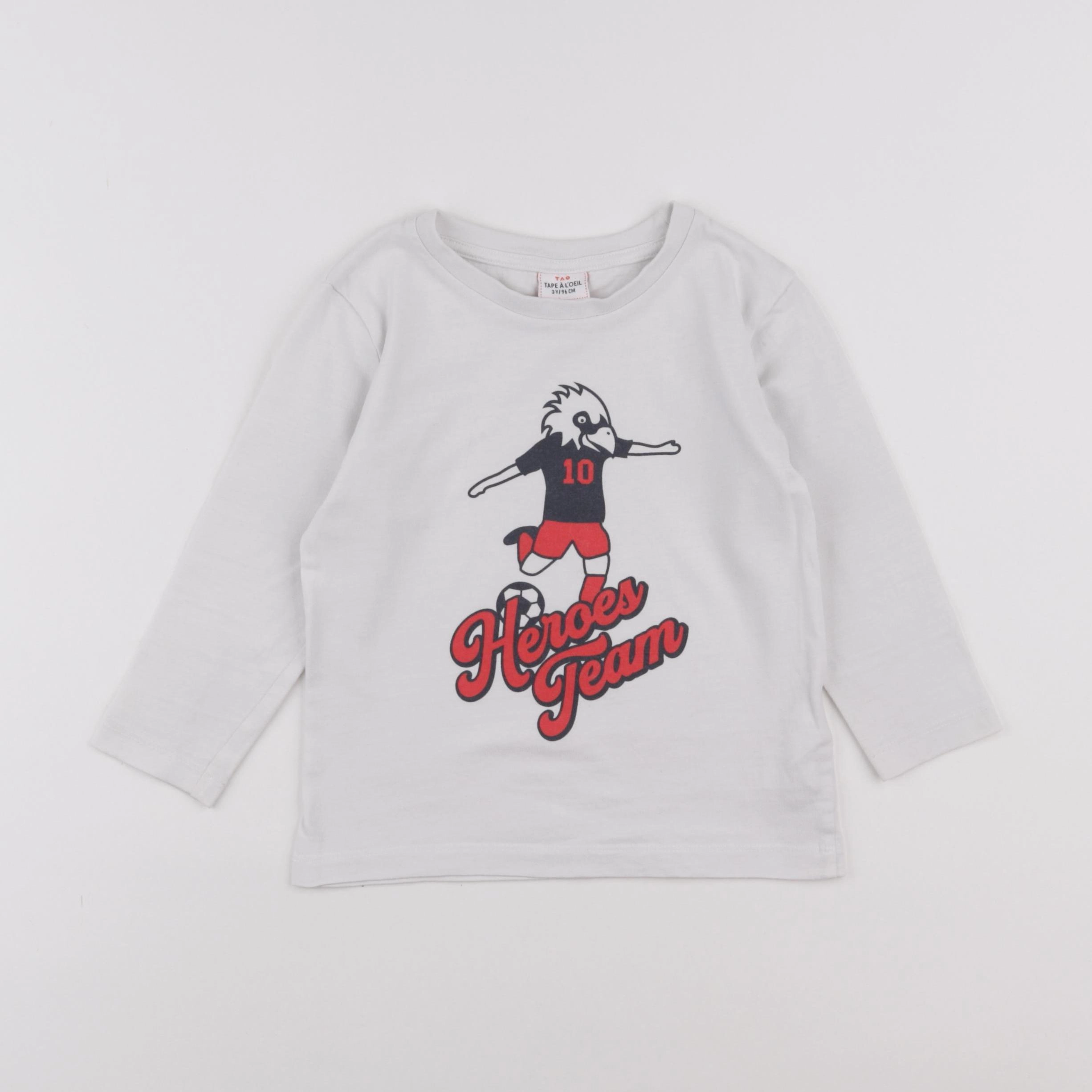 Tape à l'oeil - tee-shirt blanc - 3 ans